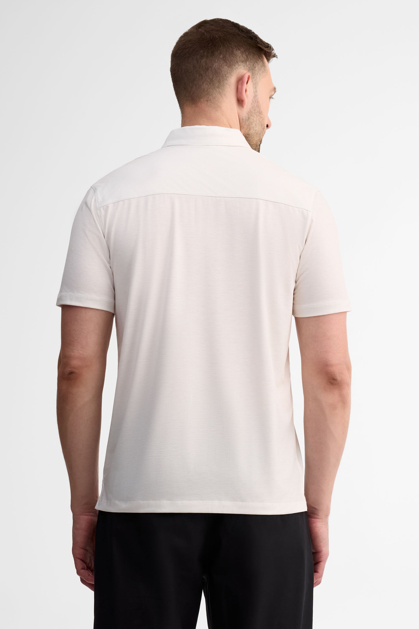 Polo manches courtes - Homme && BEIGE