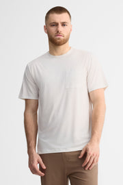 T-shirt col rond - Homme && BEIGE