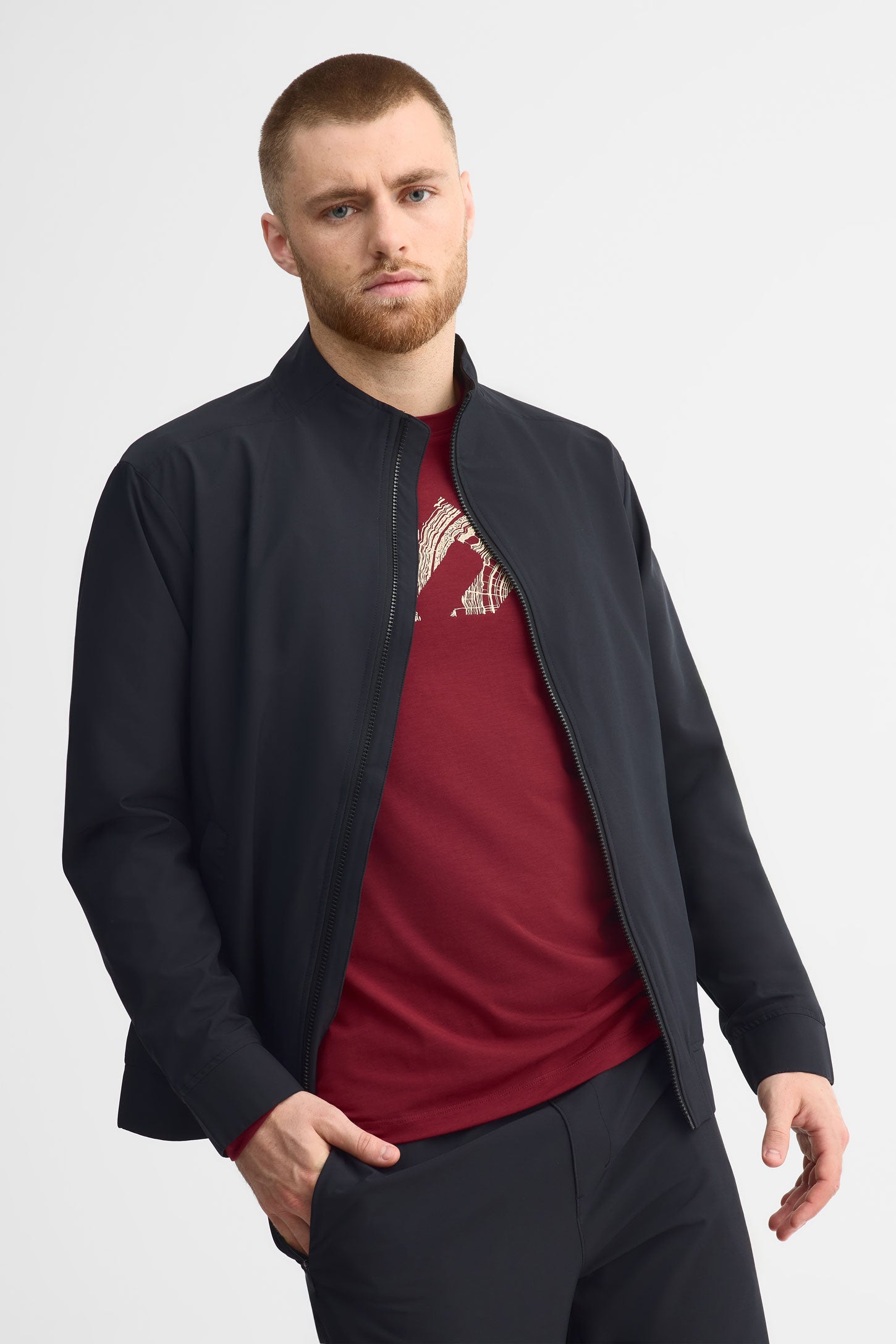 Veste bomber - Homme && NOIR