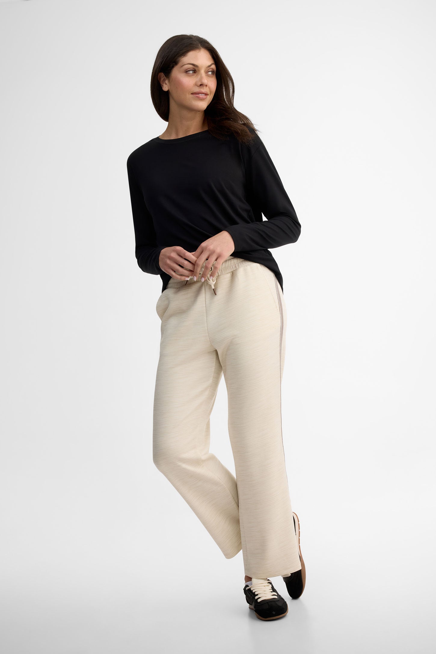 Chandail long col rond cocon - Femme && NOIR