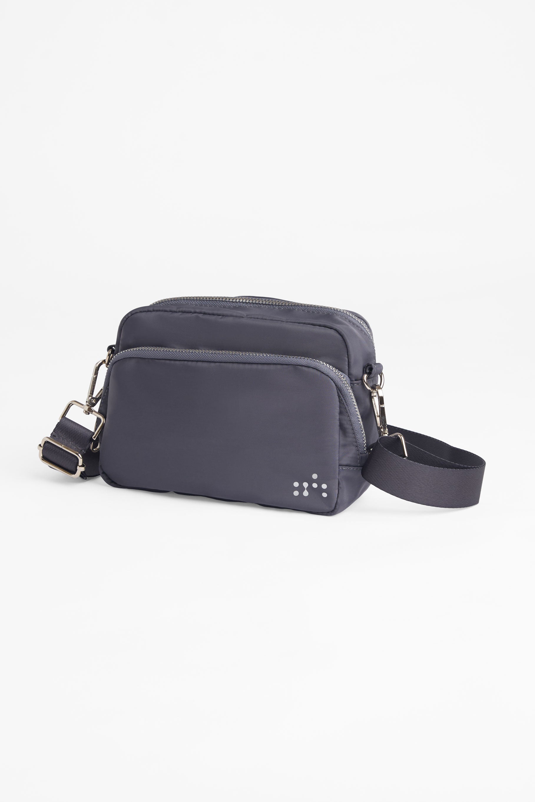 Sac à main en nylon - Femme && GRIS