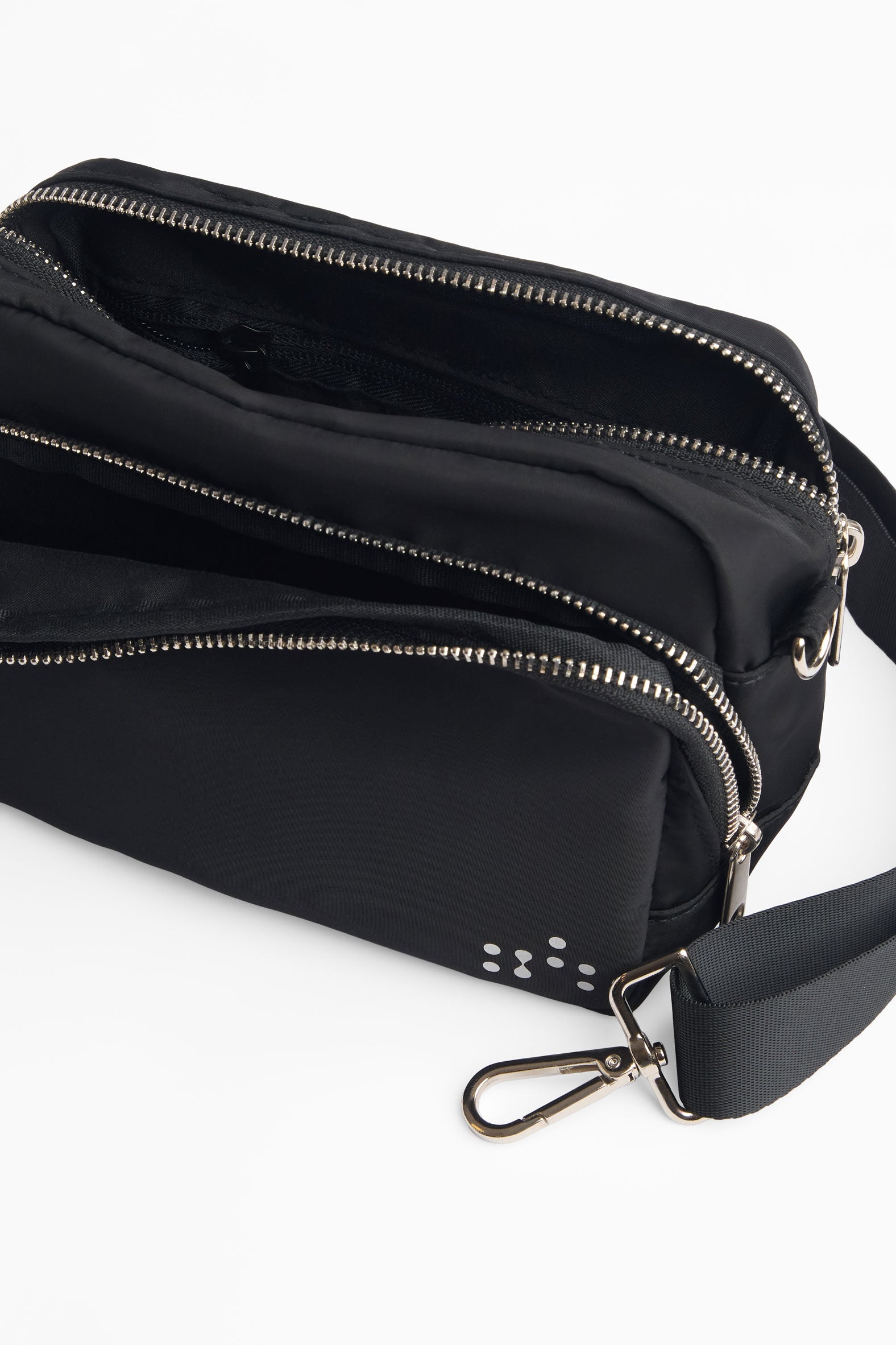 Sac à main en nylon - Femme && NOIR