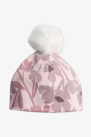 Tuque doublée à pompon - Femme && LILAS MULTI