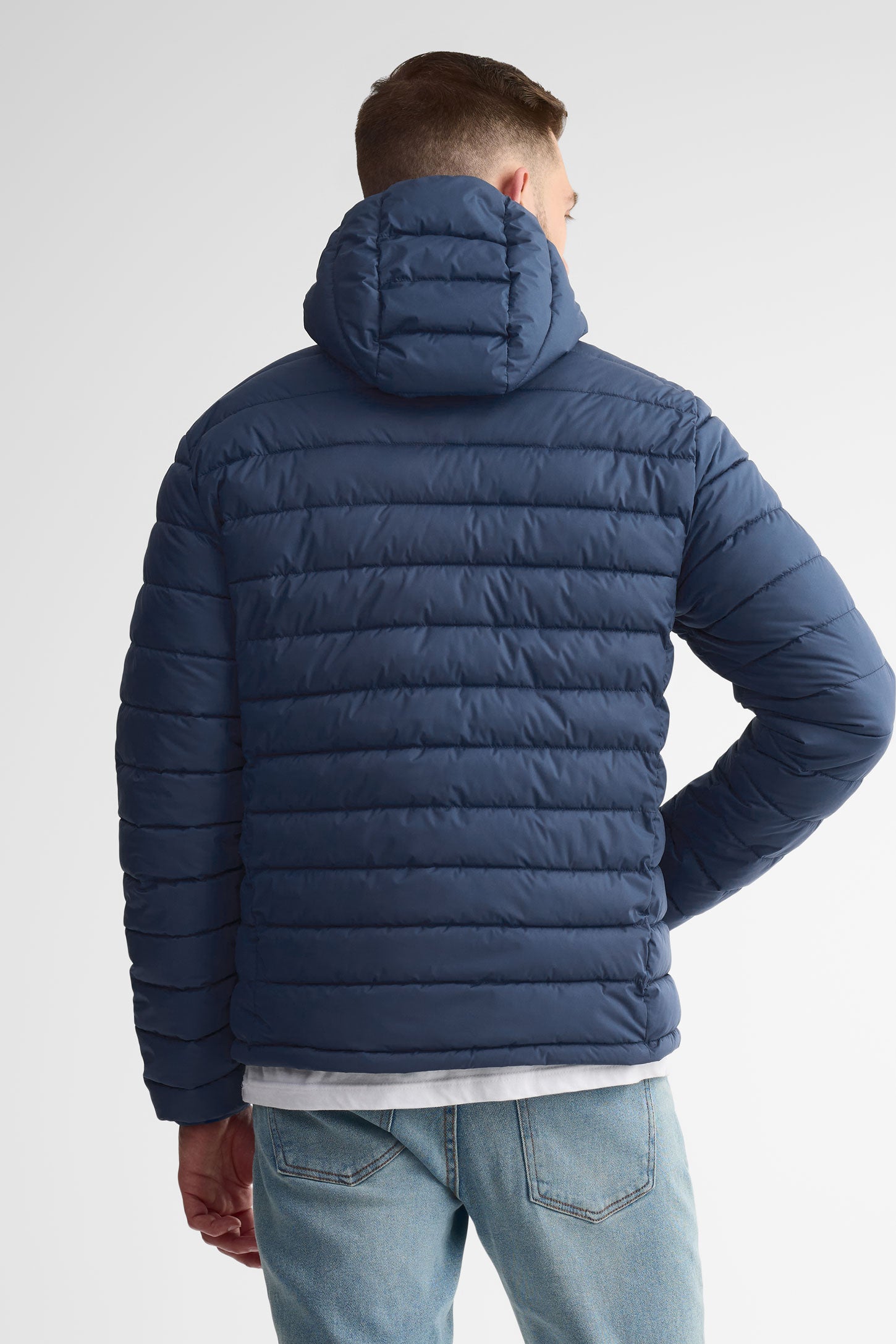 Manteau matelassé résistant à l'eau - Homme && MARIN