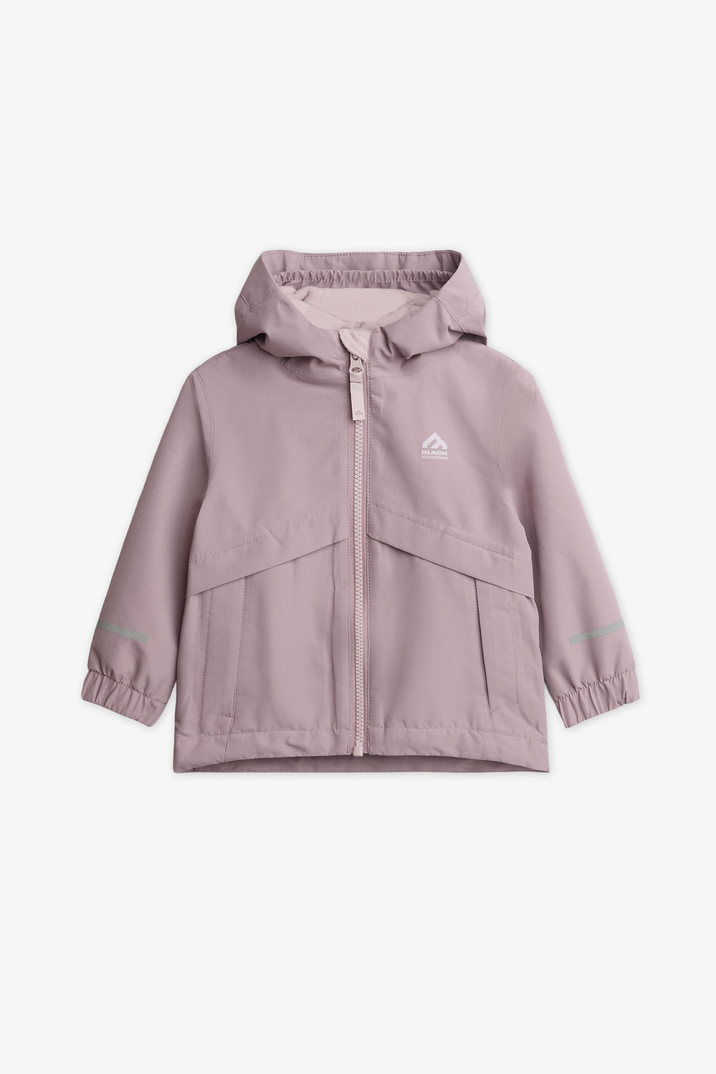 Manteau résistant à l'eau doublé - Bébé fille && MAUVE PALE