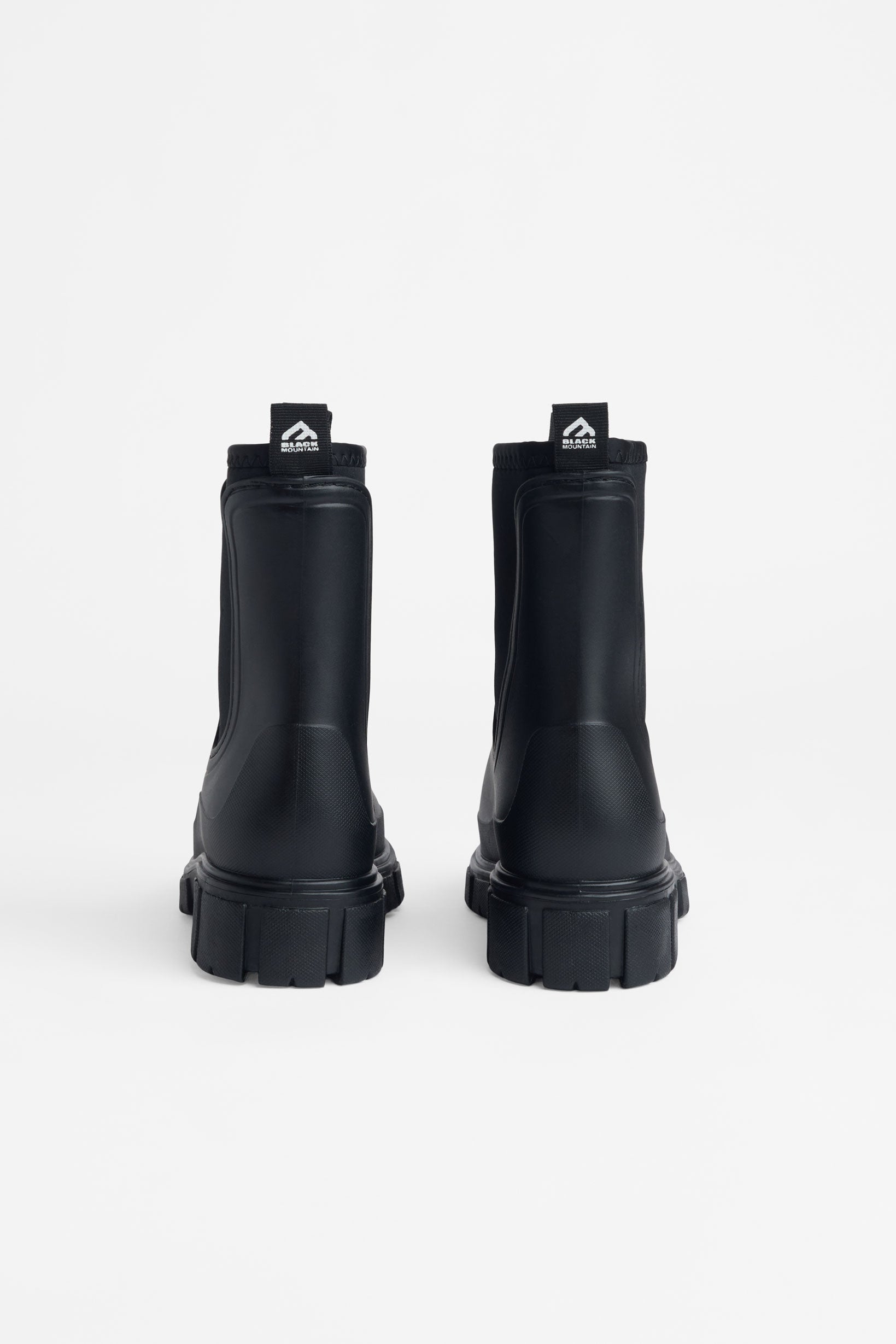 Botte de pluie en caoutchouc - Femme && NOIR