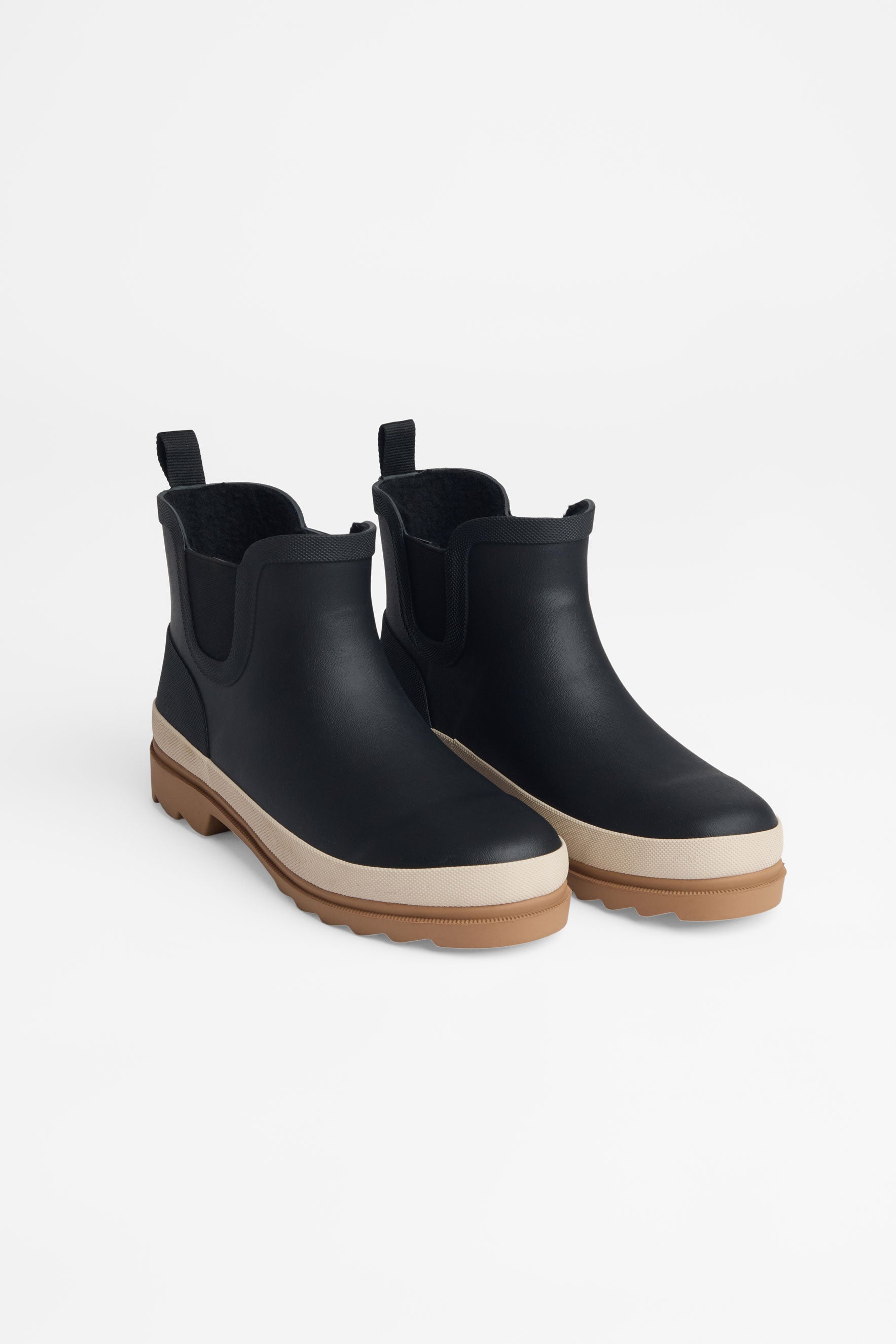 Bottes de pluie courtes en caoutchouc - Ado fille && NOIR