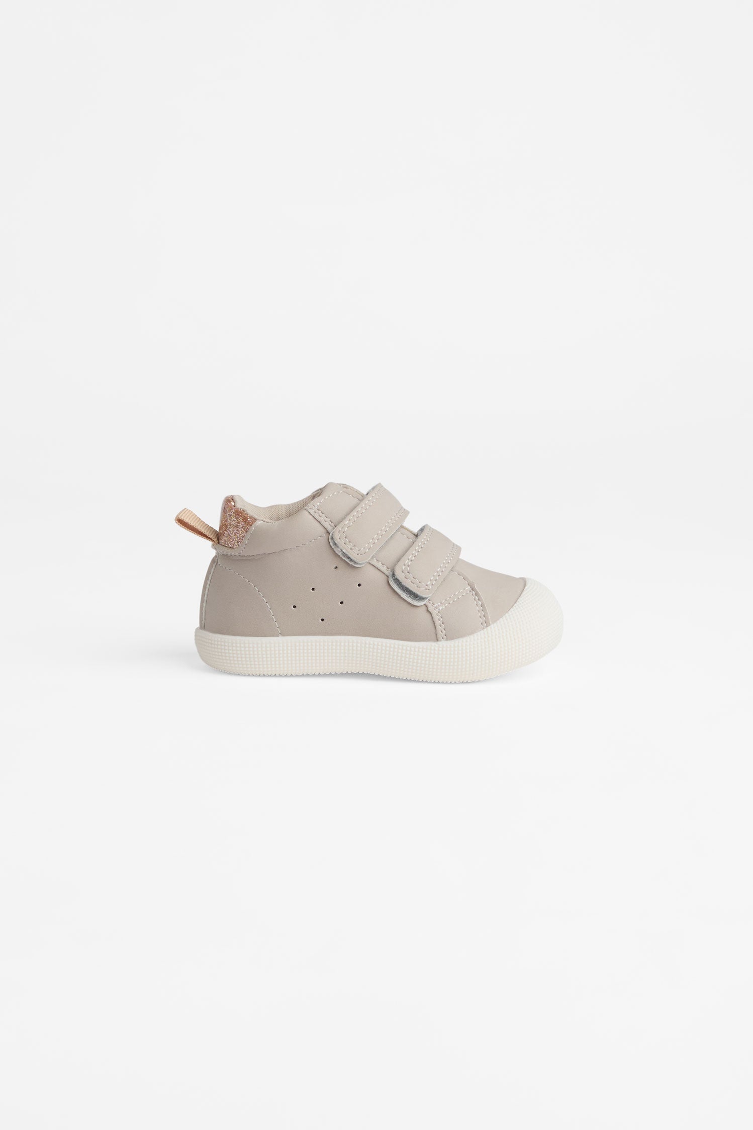 Soulier à velcro - Bébé fille && BEIGE