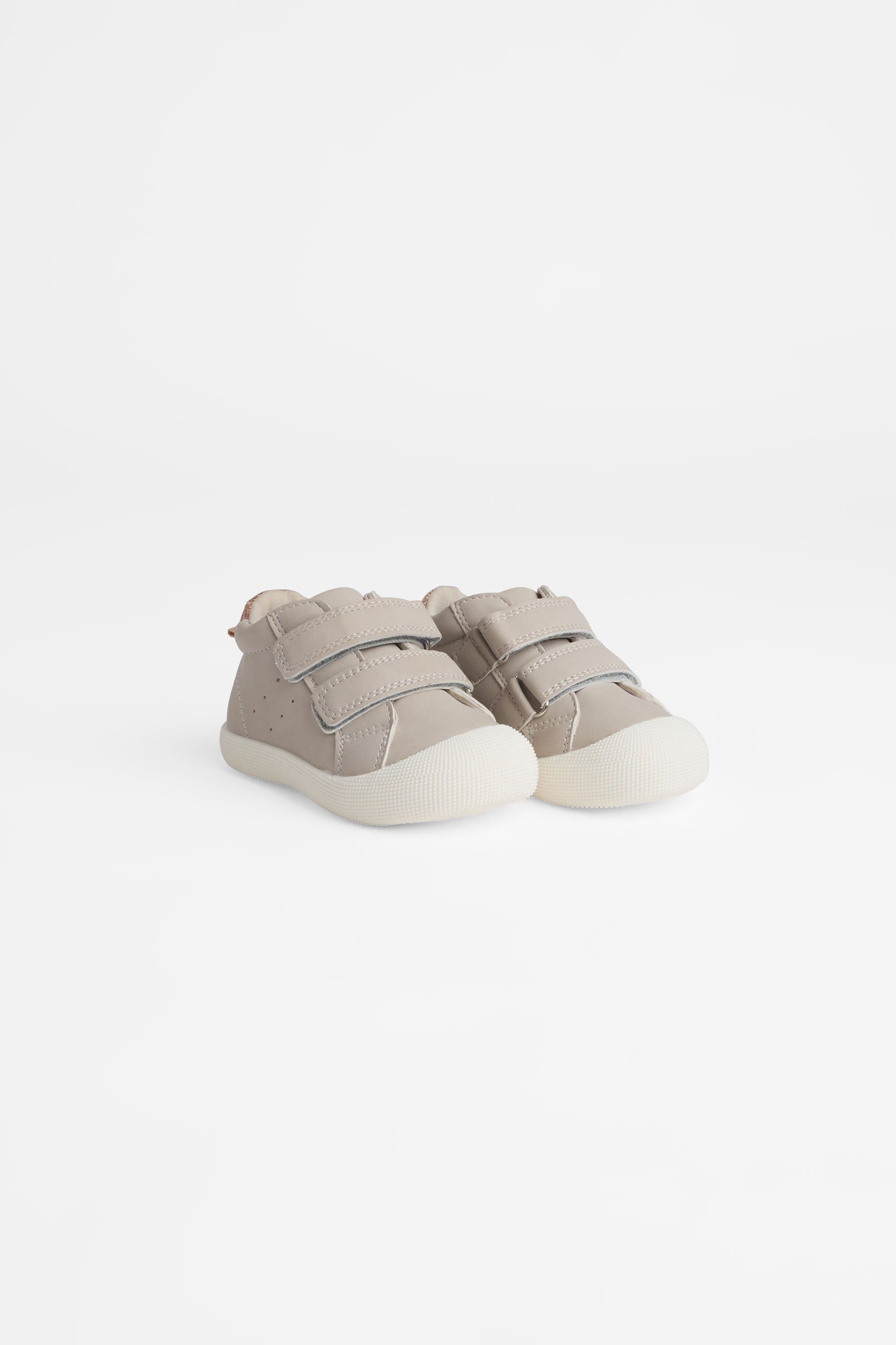 Soulier à velcro - Bébé fille && BEIGE