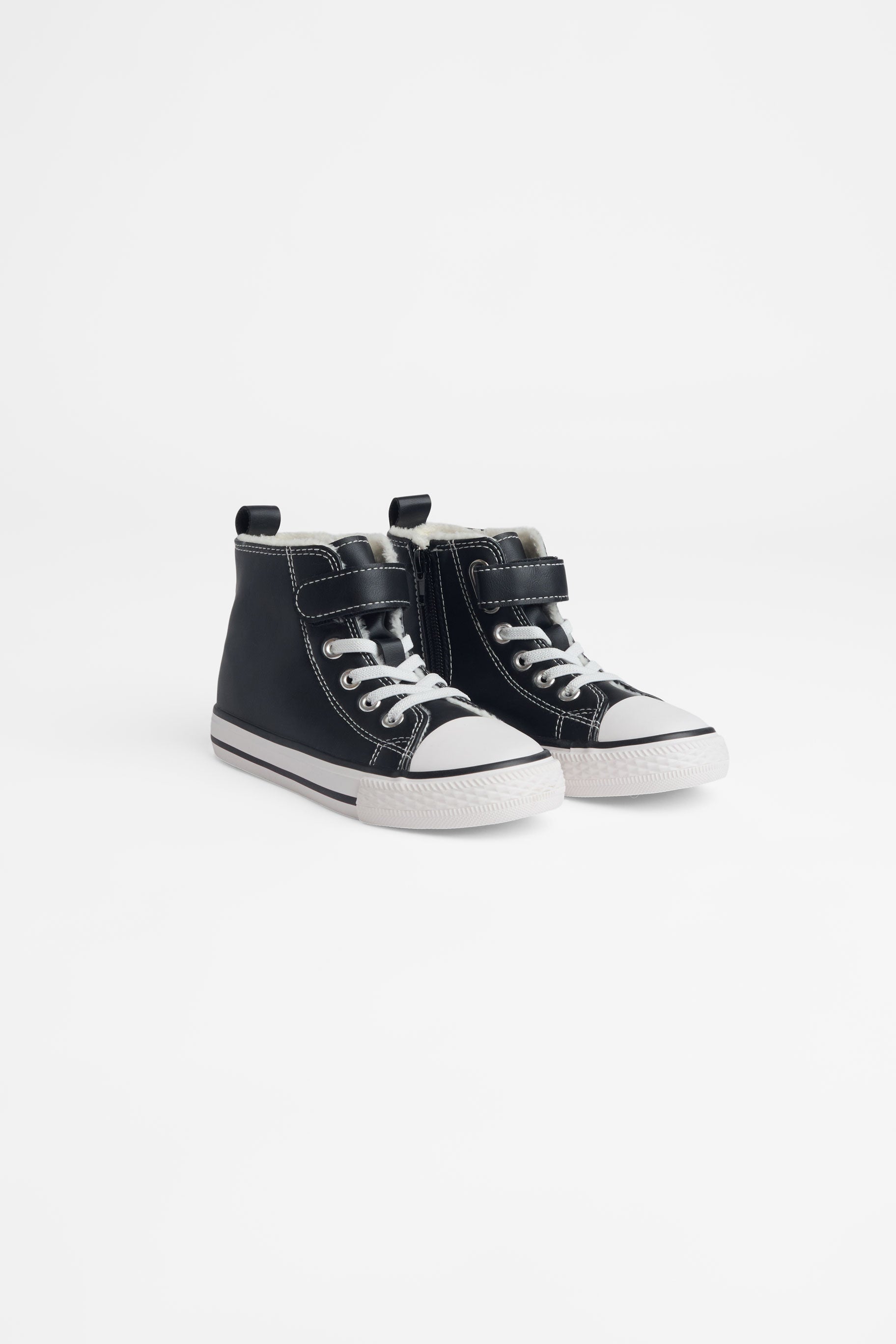 Souliers avec lacets élastiques - Enfant garçon && NOIR