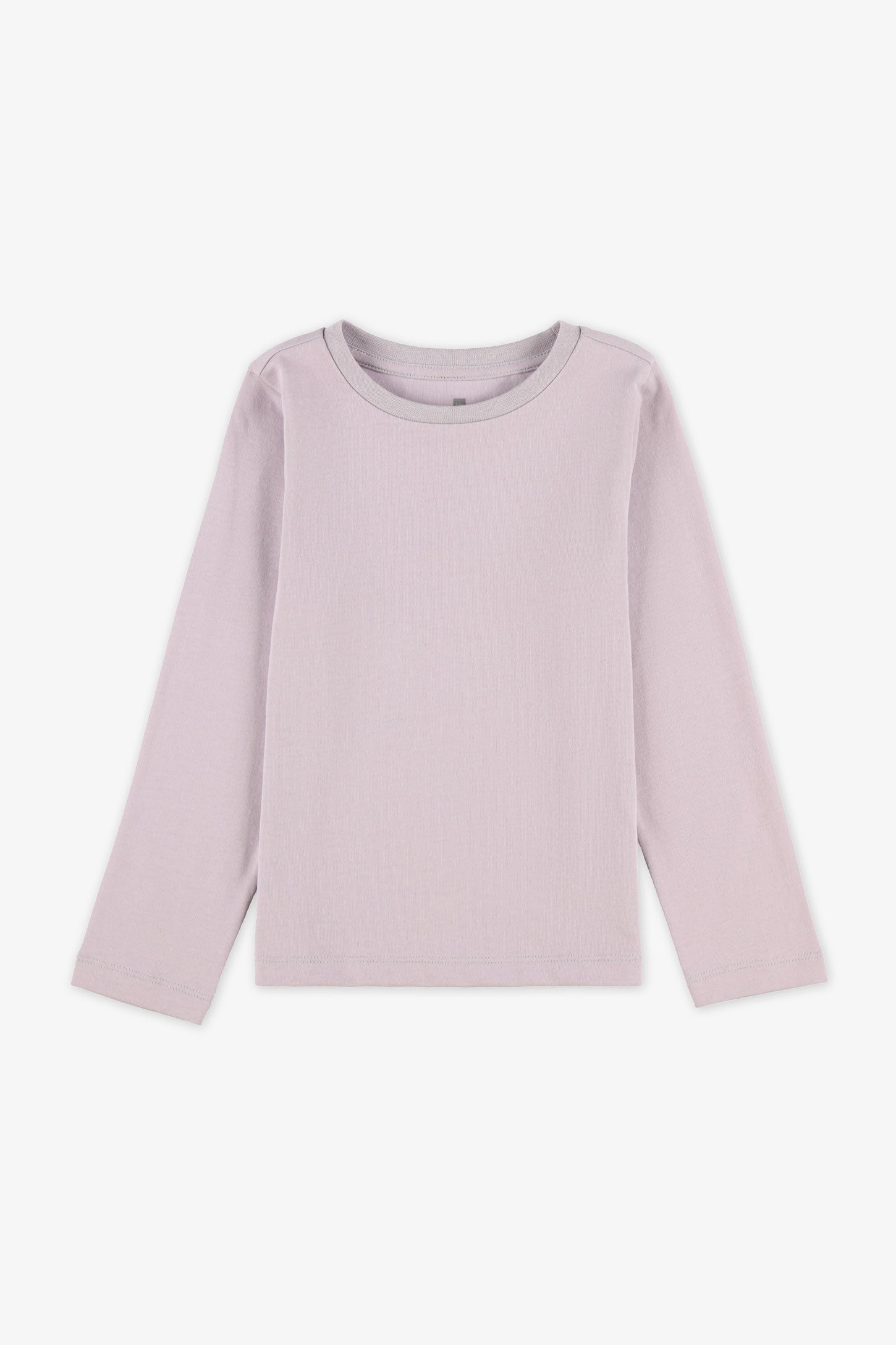 Chandail manches longues coton - Enfant fille && LILAS