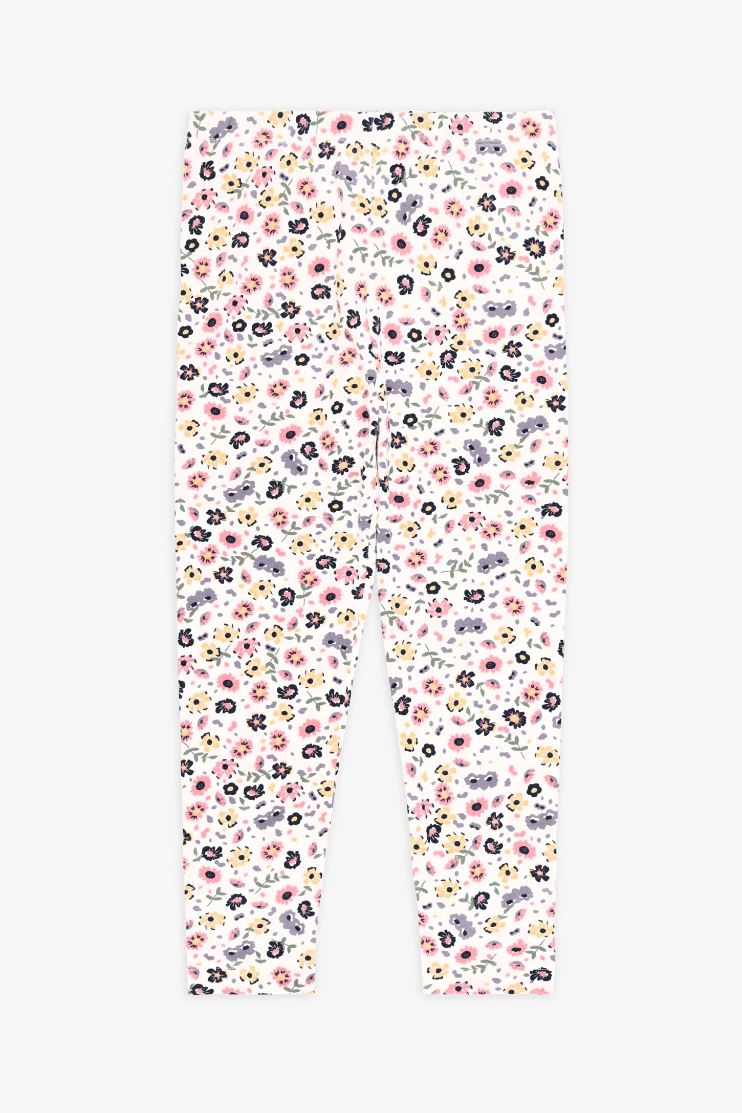 Legging en moss, 2/20$ - Enfant fille && BLANC CASSÉ/MULTI