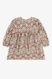 Robe bouffante à manches longues - Enfant fille && BLANC CASSÉ/MULTI