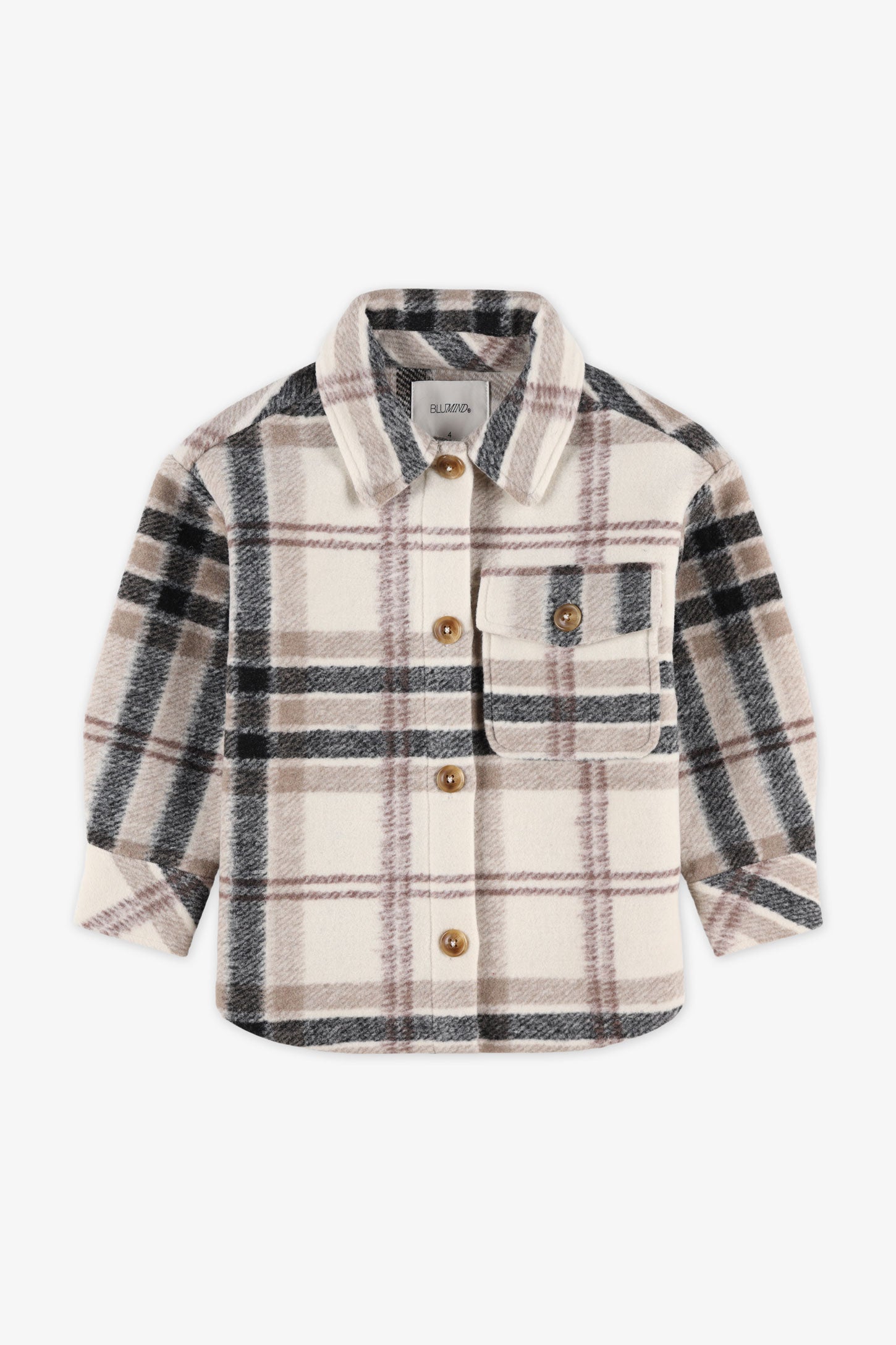 Chemisier imprimé - Enfant fille && BLANC CASSÉ/MULTI