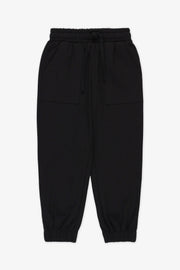 Pantalon jogger extensible 4 sens - Enfant fille && NOIR