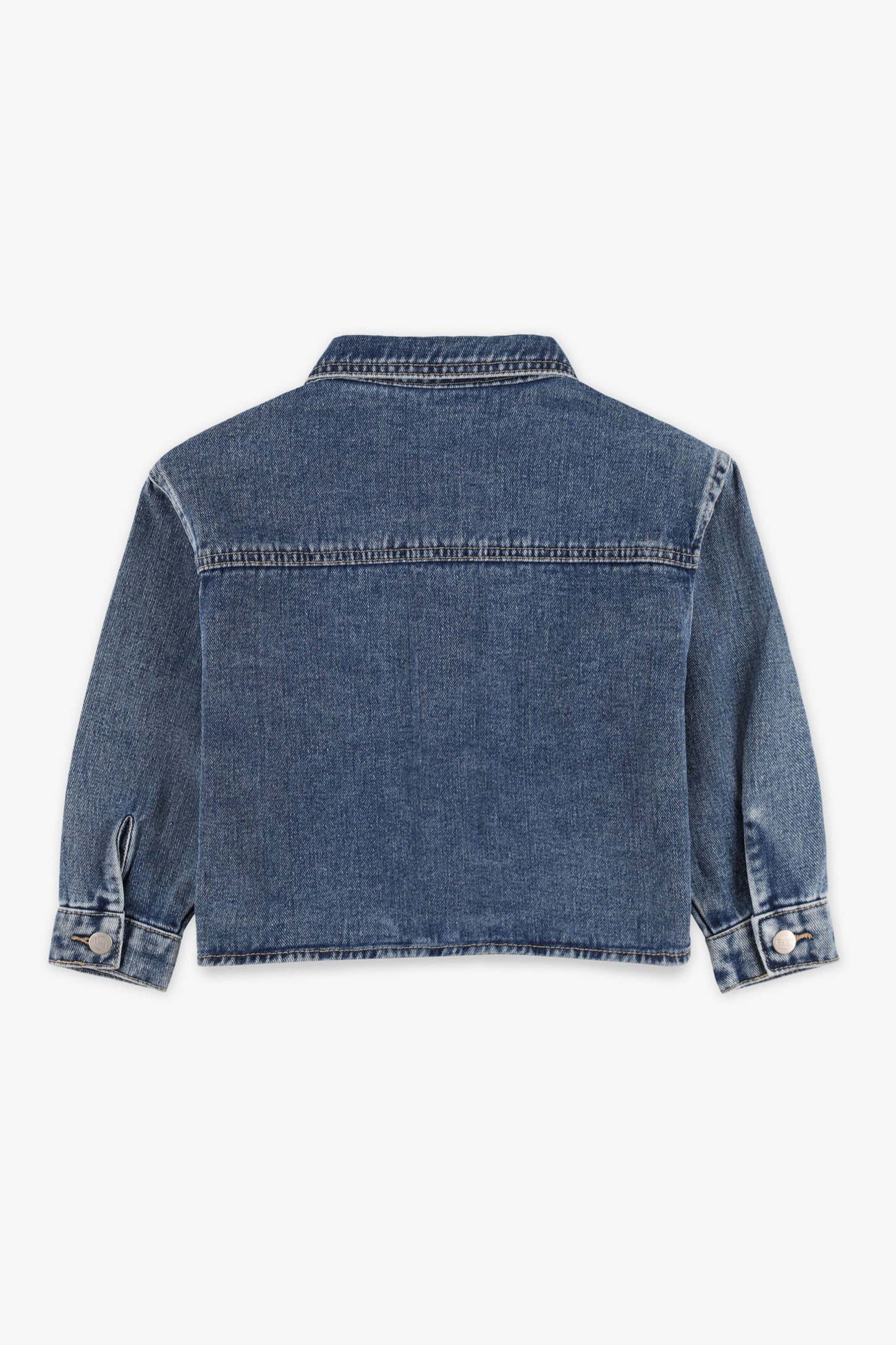 Veste en jeans - Enfant fille && DENIM MOYEN