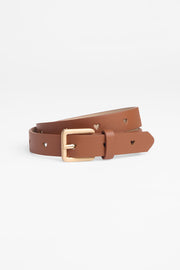 Ceinture trous en cœur - Enfant fille && COGNAC