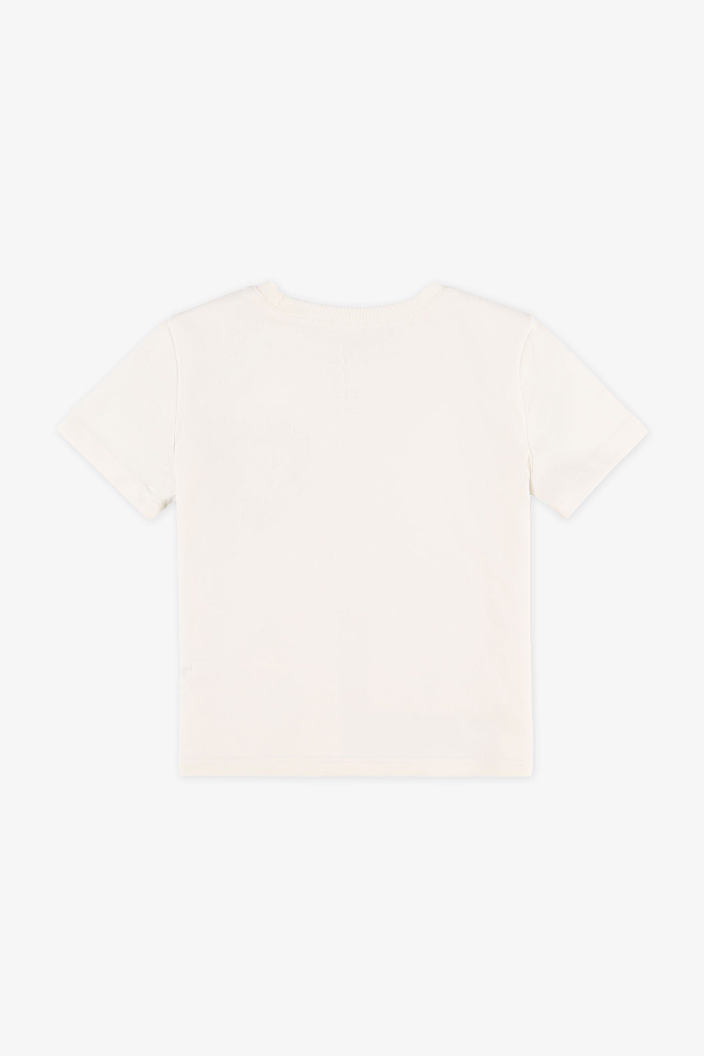 T-shirt col rond à poche, 2T-3T, 2/15$ - Bébé fille && BLANC CASSÉ