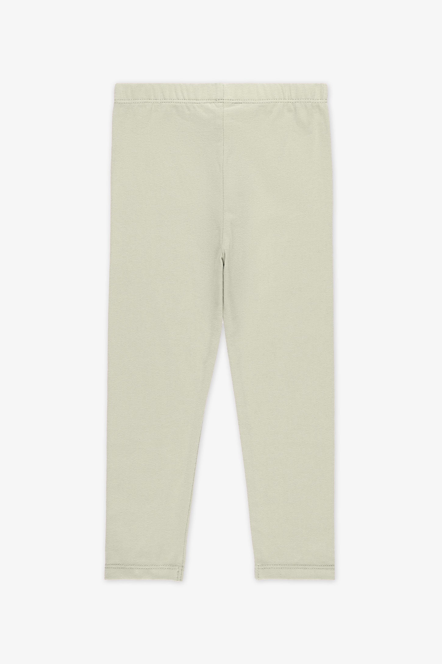 Legging coton, 2T-3T, 2/15$ - Bébé fille && VERT PALE