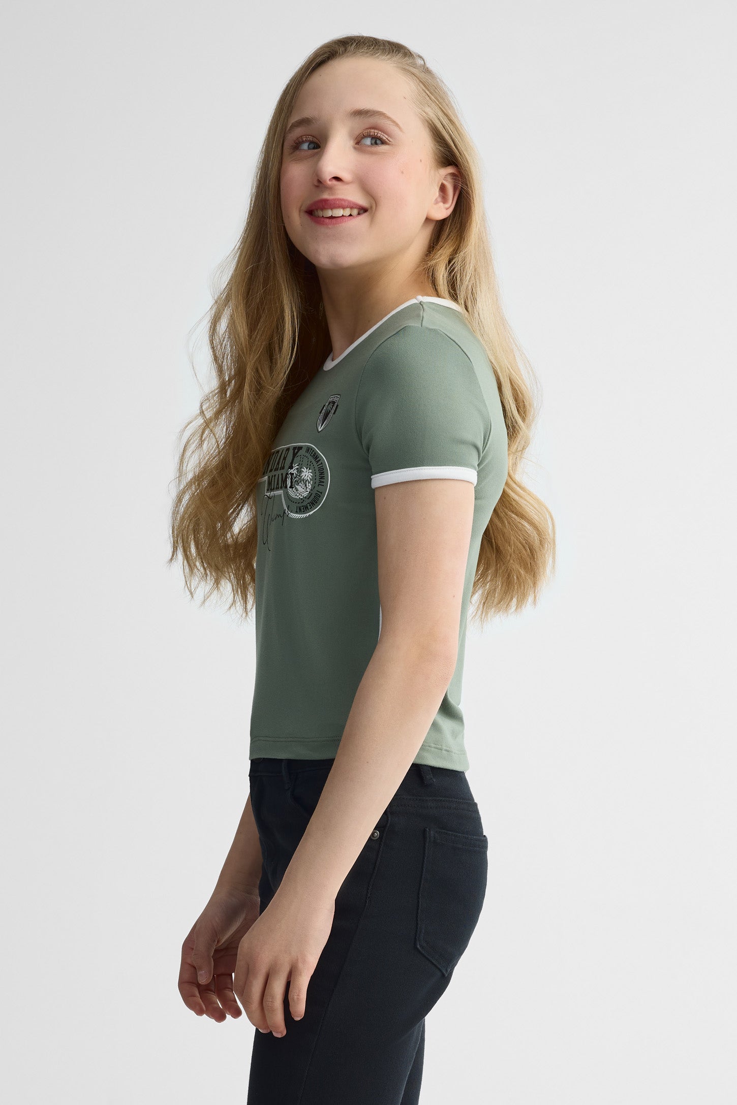 T-shirt imprimé, 2/25$ - Ado fille && SARCELLE