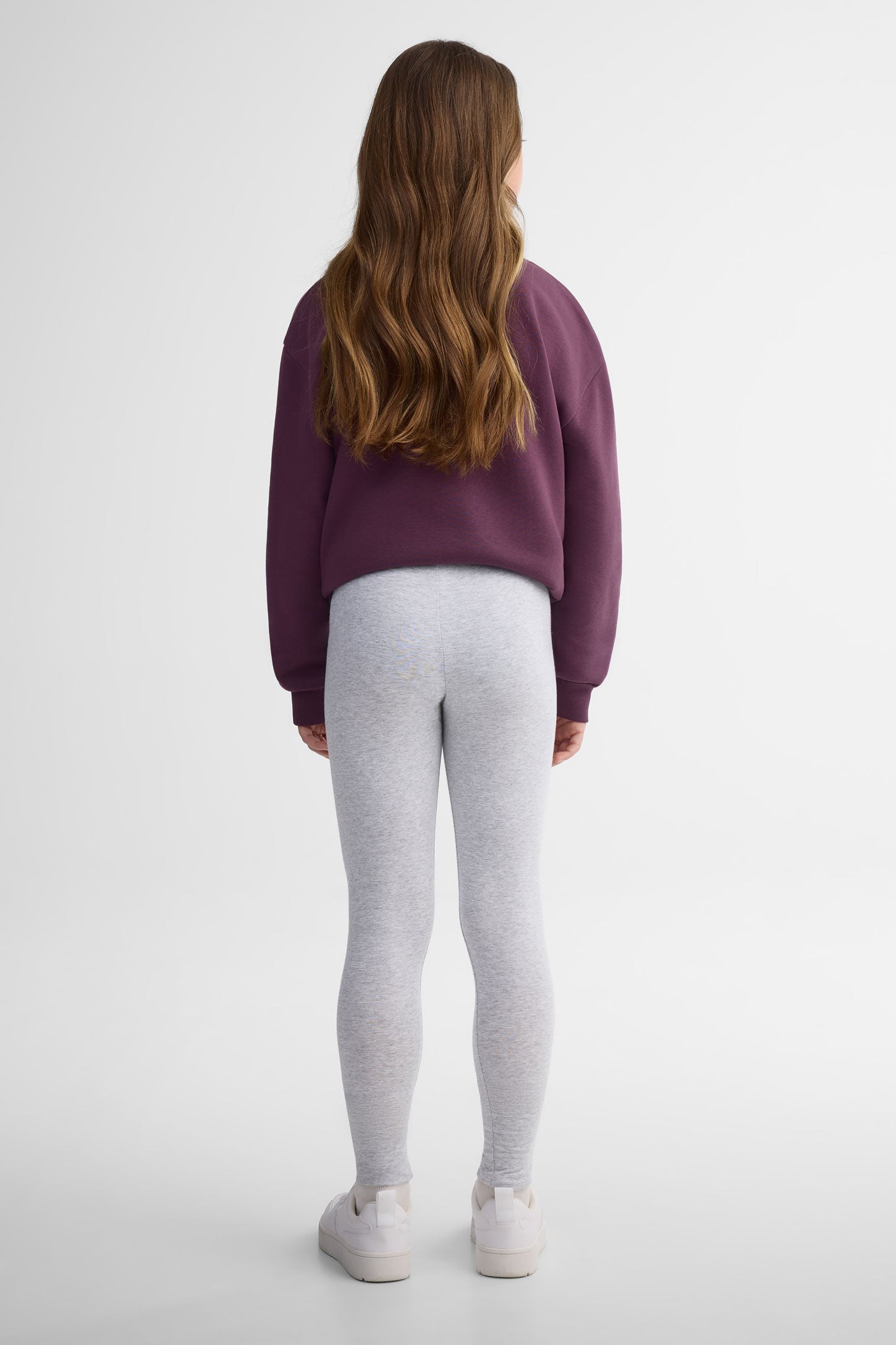 Legging en jersey, 2/25$ - Ado fille && GRIS MIXTE