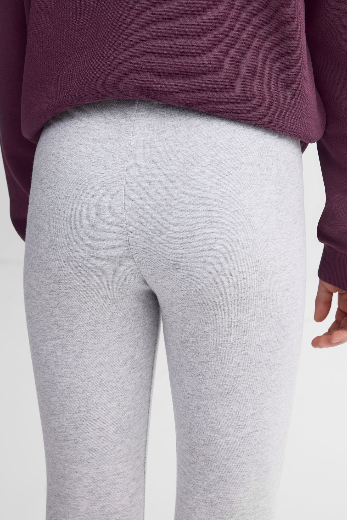 Legging en jersey, 2/25$ - Ado fille && GRIS MIXTE