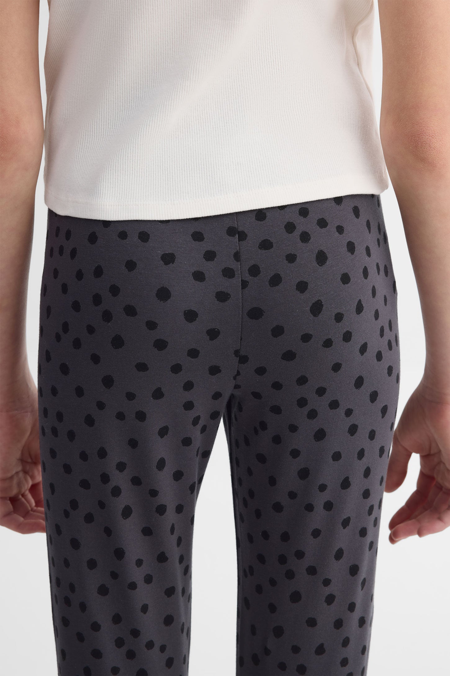 Legging en coton, 2/25$ - Ado fille && CHARBON/MULTI