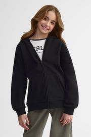 Veste ouatée oversize avec capuchon - Ado fille && NOIR