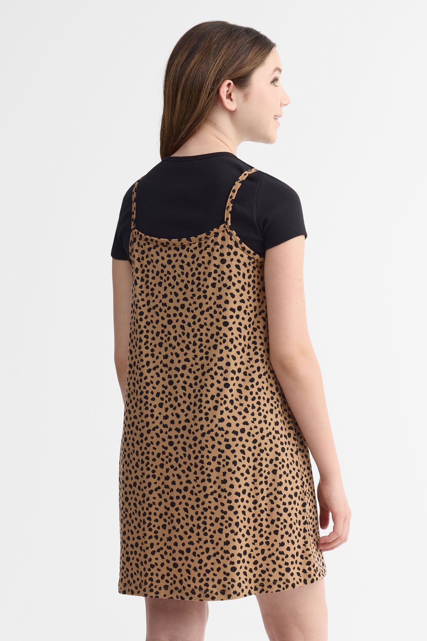 Ensemble robe et t-shirt - Ado fille && NOIR