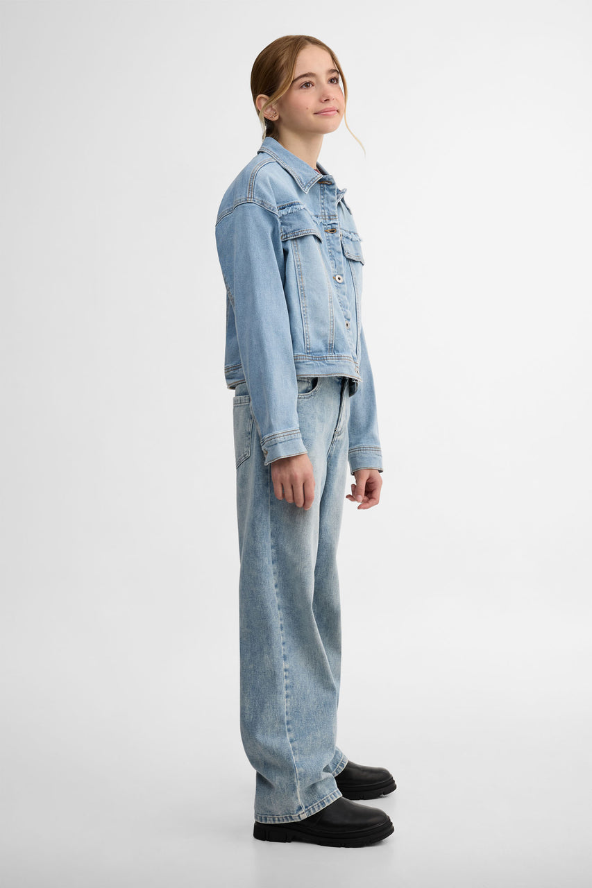 Veste en jeans Ado fille - Main Image