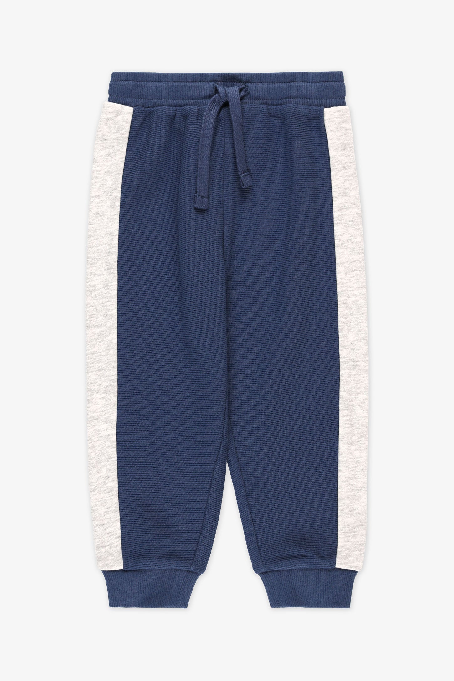 Pantalon jogger ouaté - Bébé garçon && MARIN