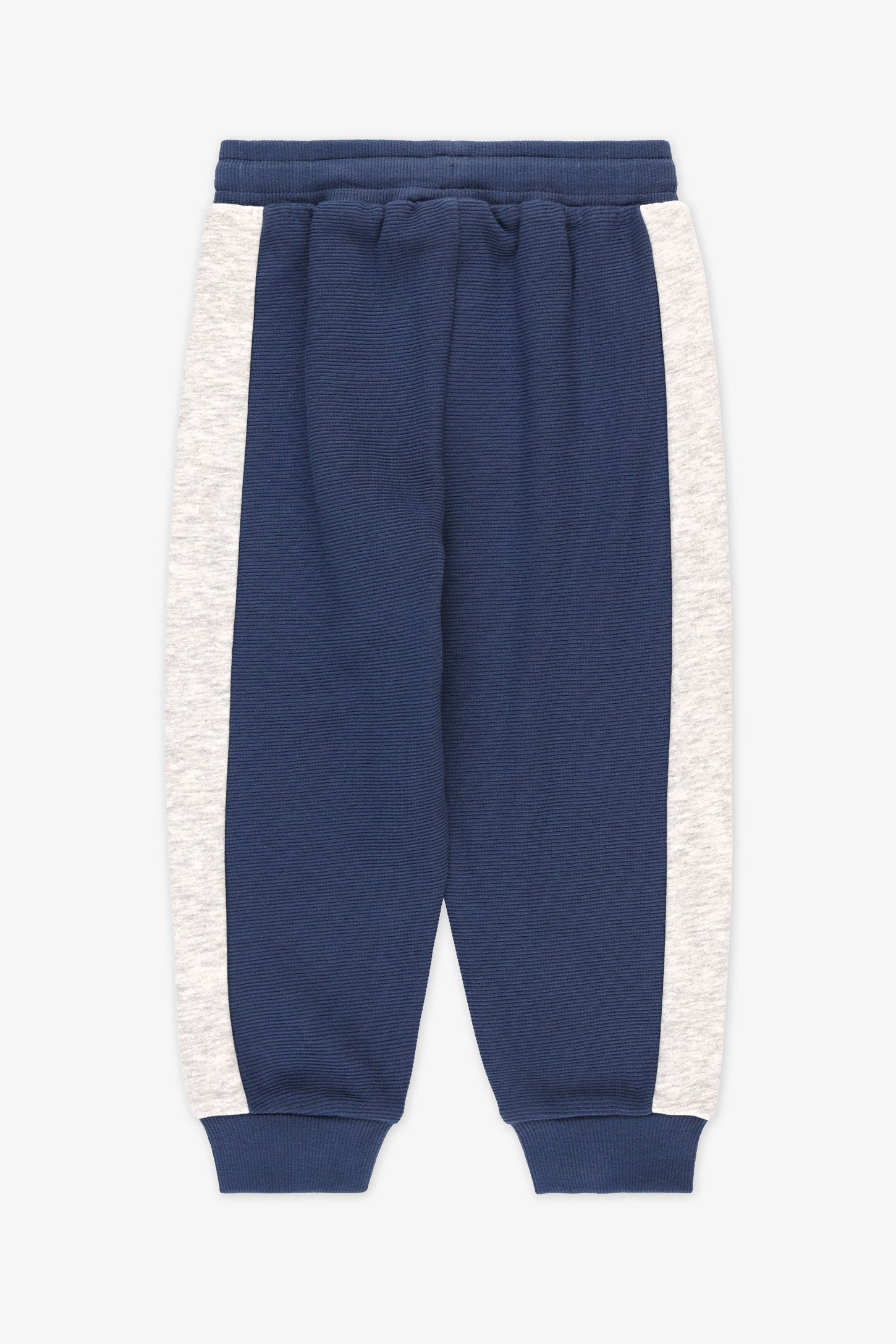 Pantalon jogger ouaté - Bébé garçon && MARIN