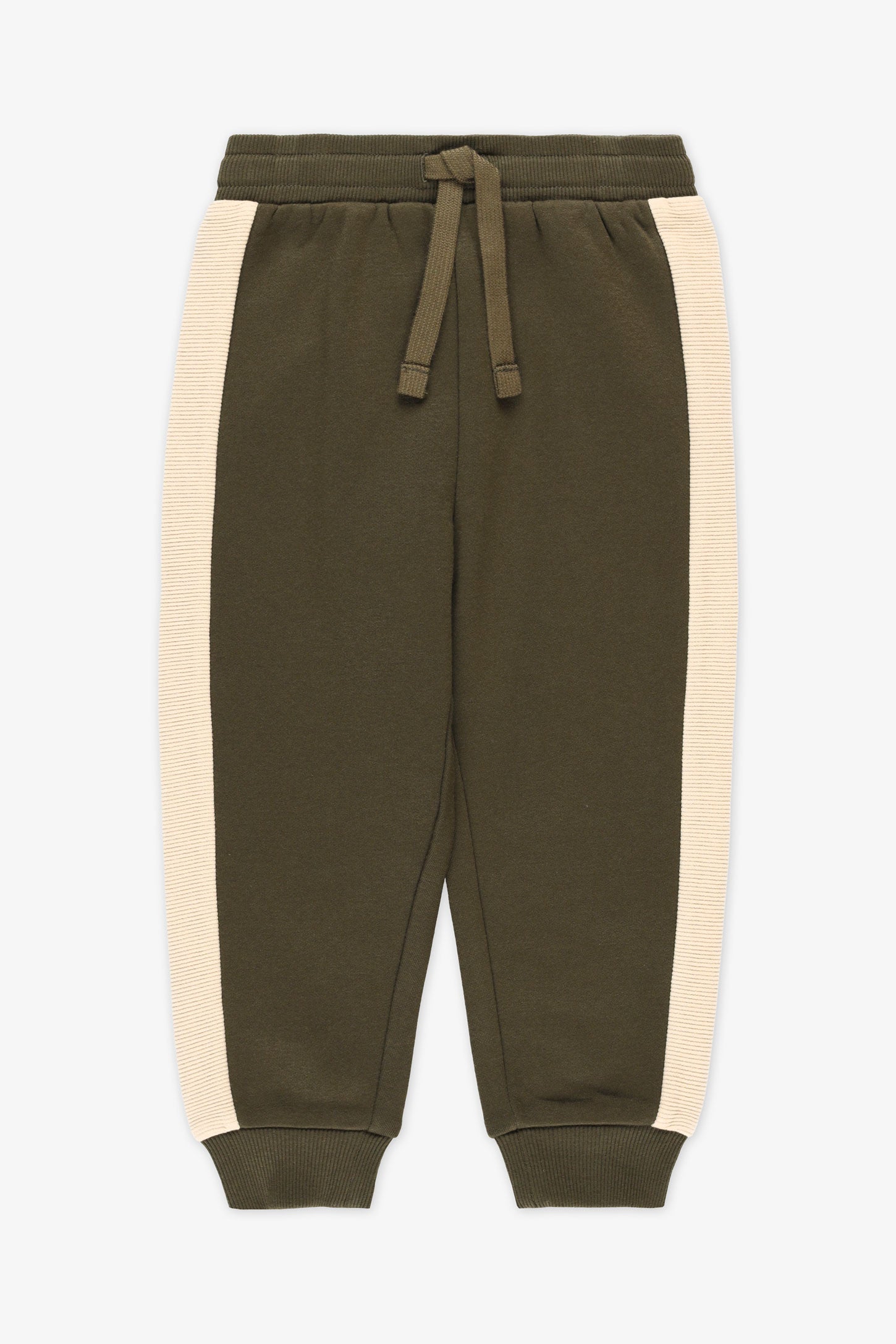 Pantalon jogger ouaté, 2T-3T - Bébé garçon && KAKI
