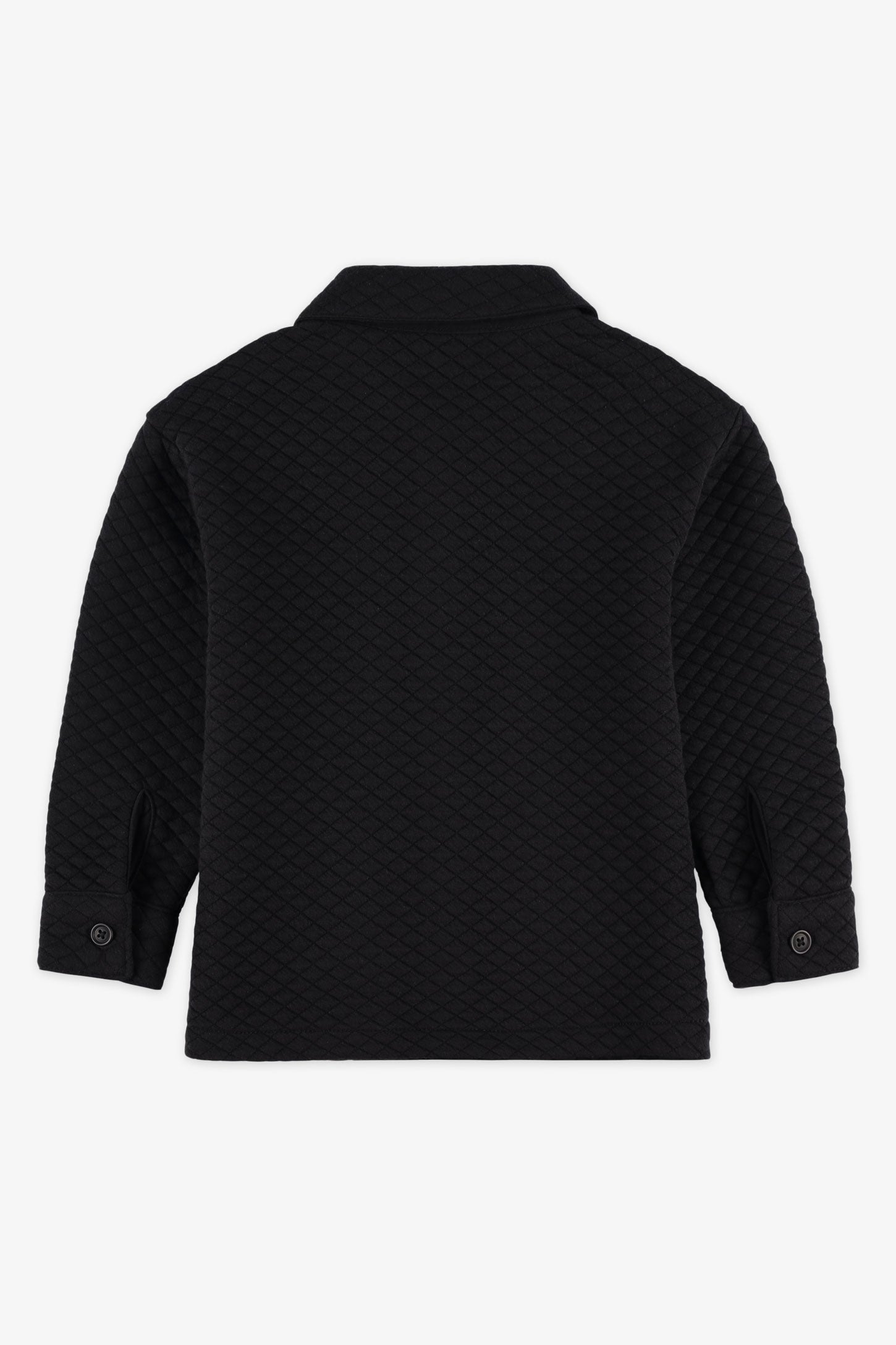 Chemise manches longues - Enfant garçon && NOIR