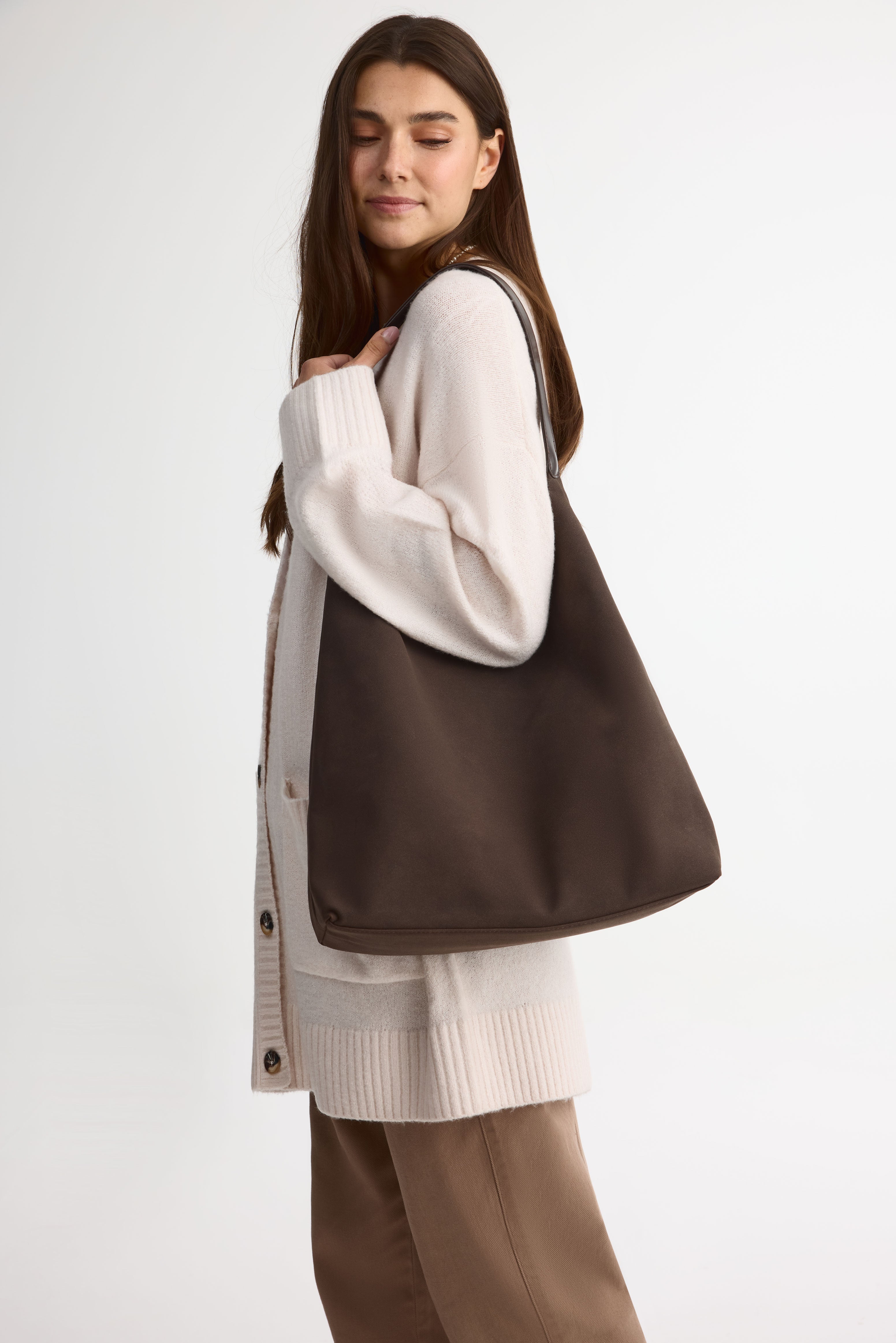 Sac fourre-tout - Femme && BRUN FONCE