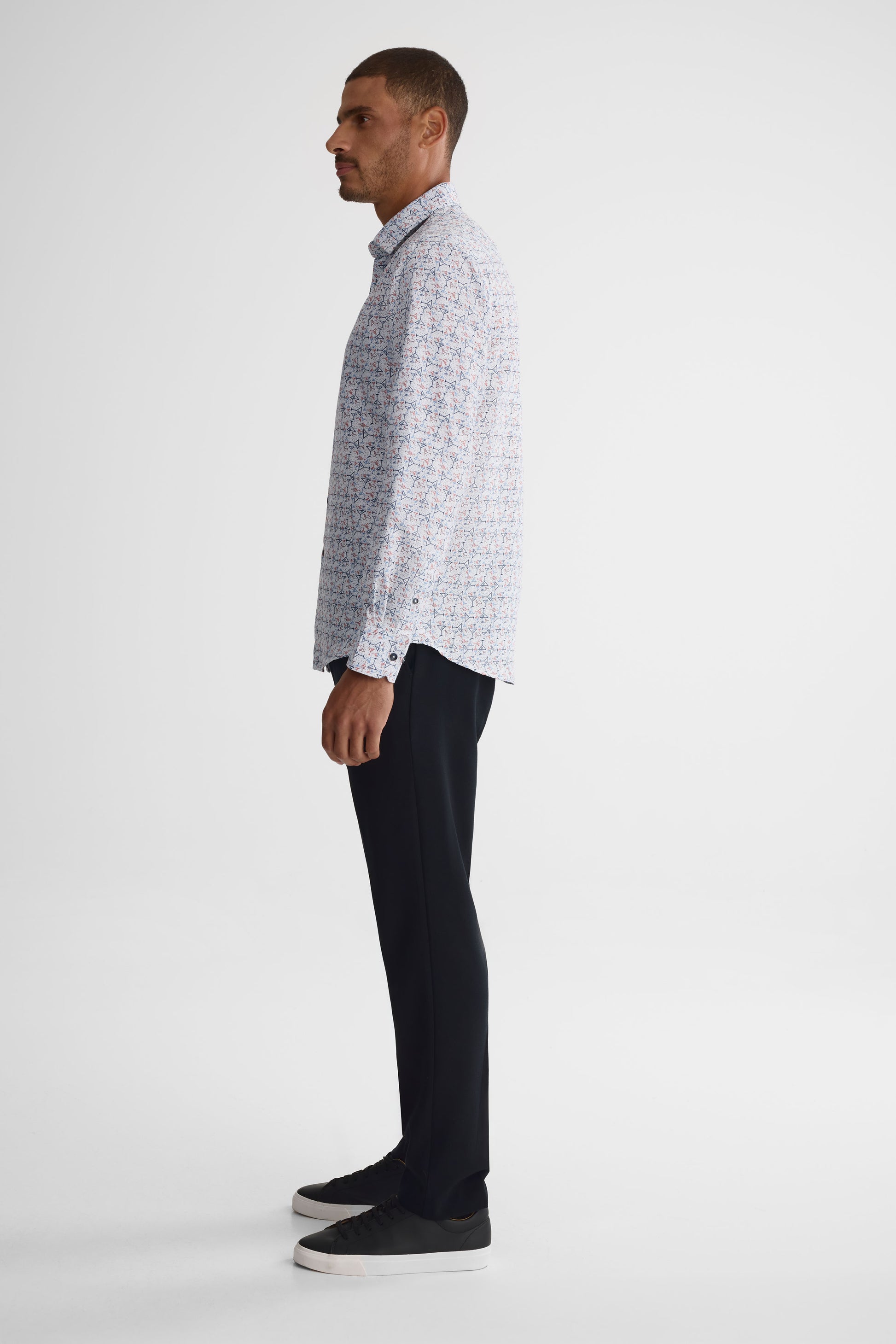 Chemise coupe ajustée - Homme && MULTICOLORE