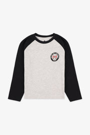 Chandail manches longues coton, 2/20$ - Enfant garçon && MIX GRIS CLAIR