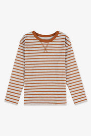 Chandail manches longues coton, 2/20$ - Enfant garçon && GRIS MIXTE