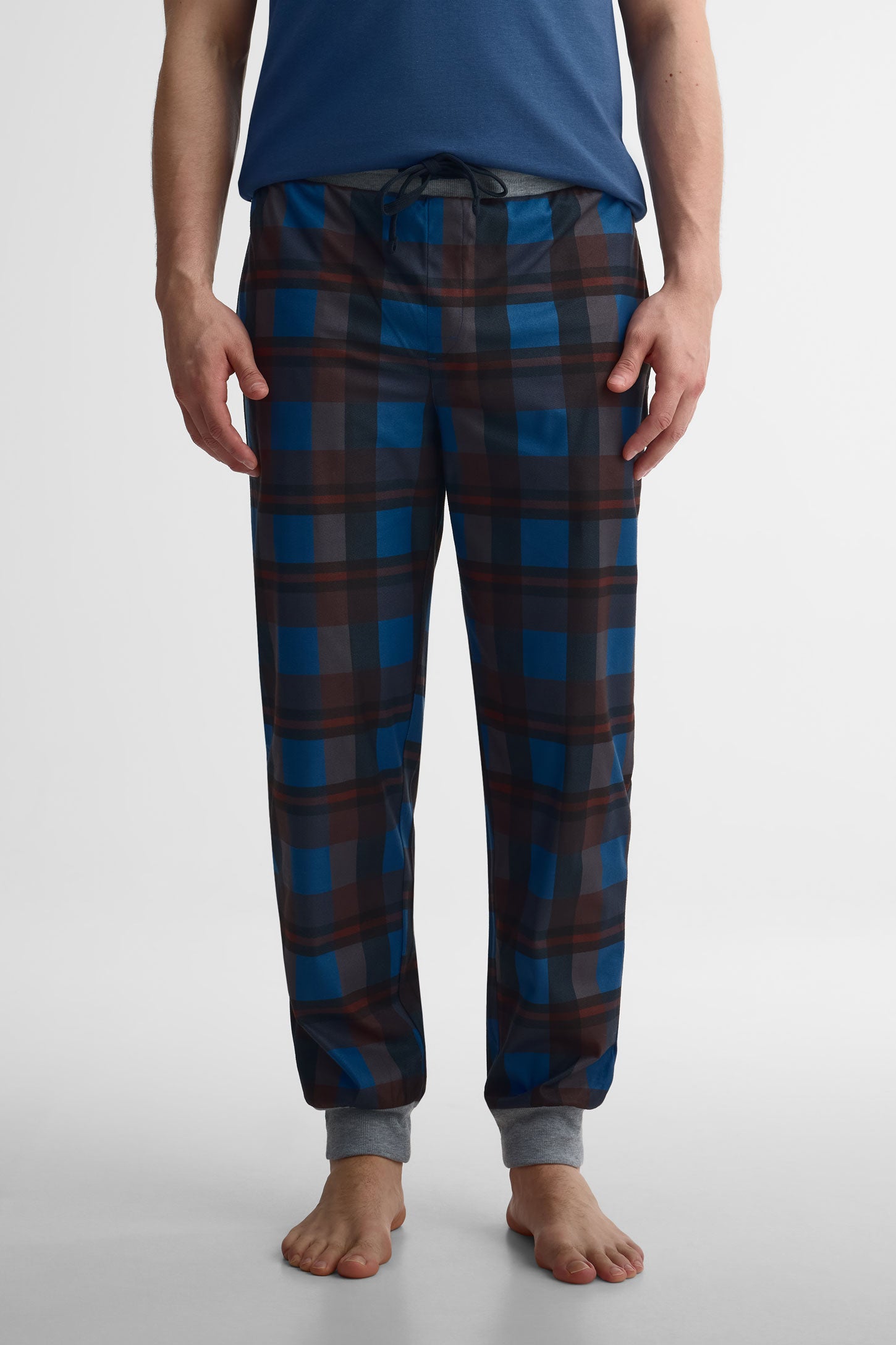 Pantalon jogger pyjama, 2/40$ - Homme && NOIR/MULTI