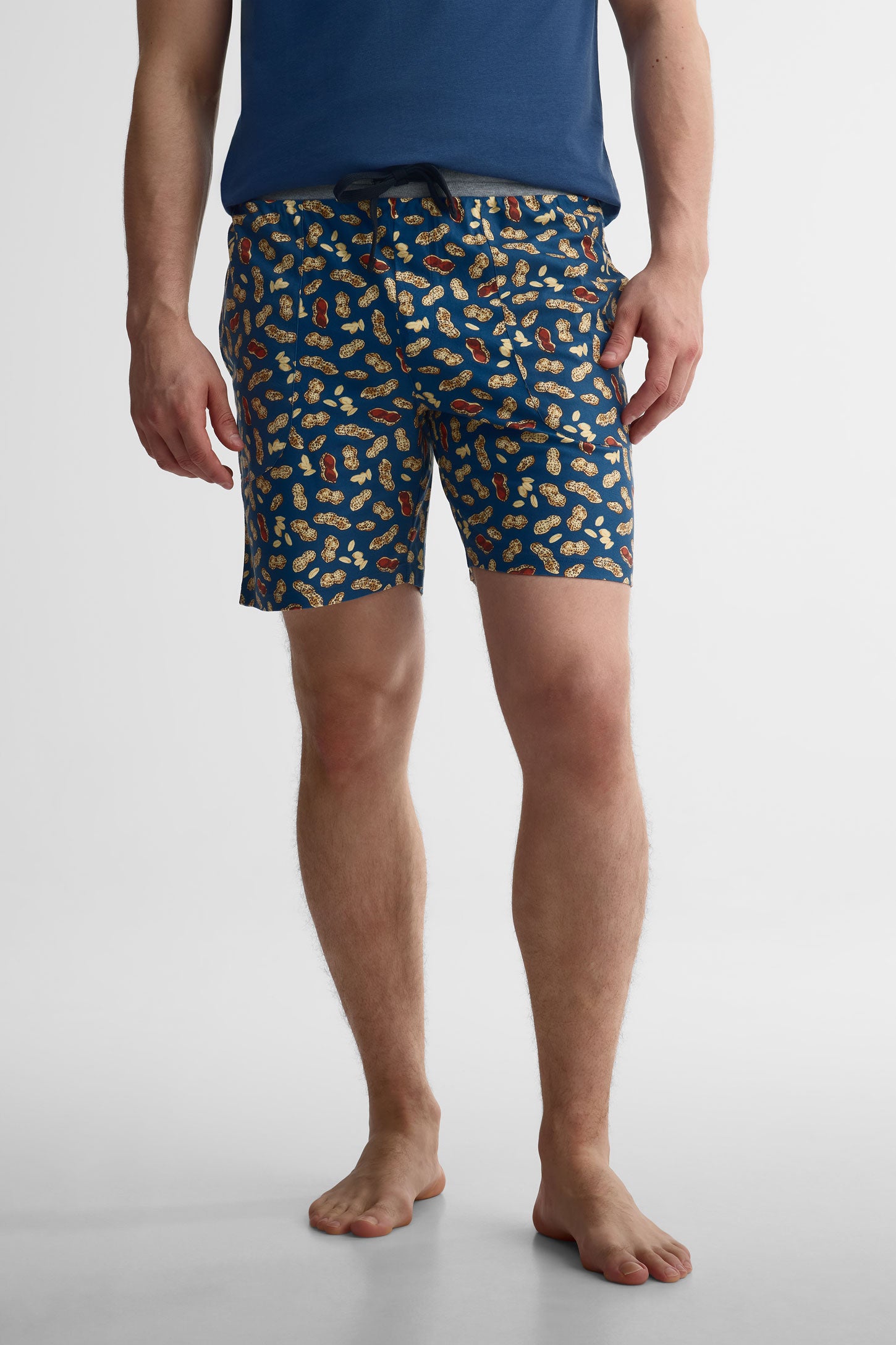 Short pyjama, 2/40$ - Homme && BLEU MULTI