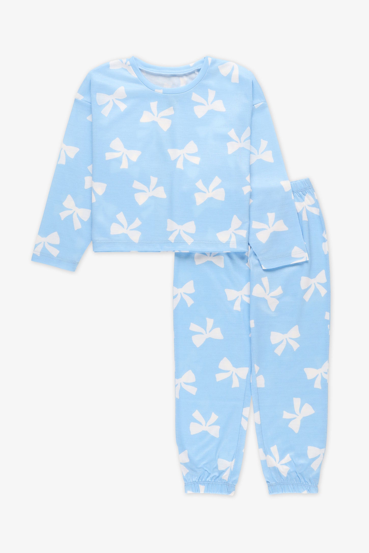 Ensemble pyjama 2-pièces, 2/35$ - Enfant fille && BLEU MULTI