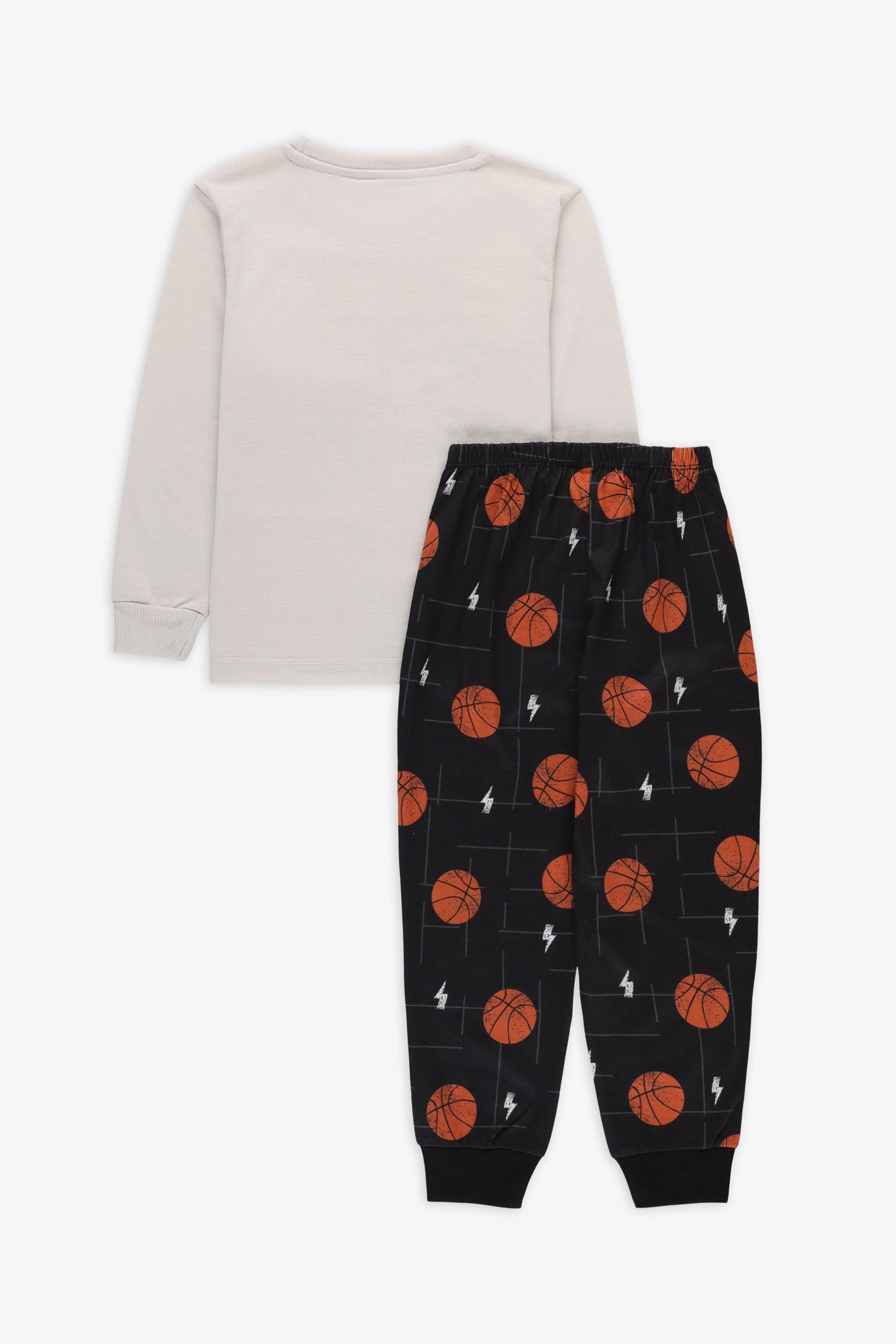 Pyjama 2 pièces graphique 2/35$ - Enfant garçon && GRIS