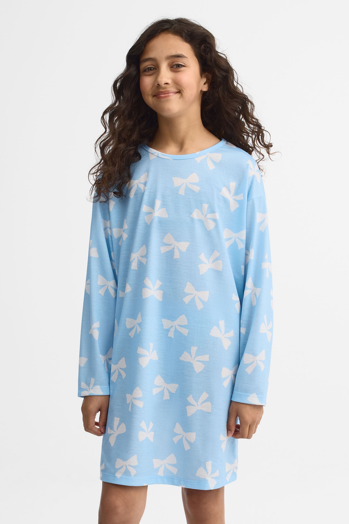 Jaquette M/longues avec masque de sommeil - Ado fille && BLEU MULTI