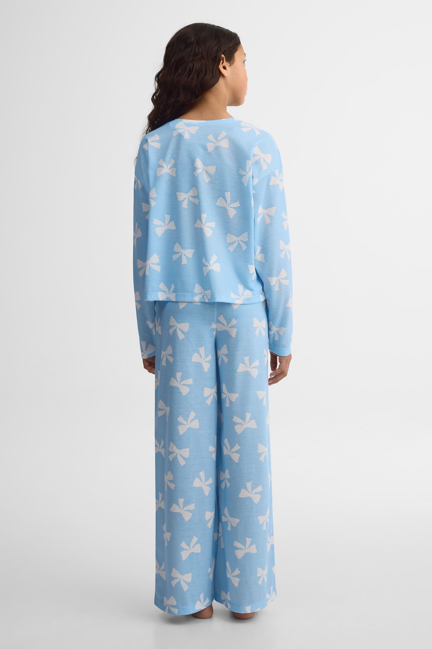 Ensemble pyjama 2 pièces 2/40$ – Ado fille && BLEU MULTI