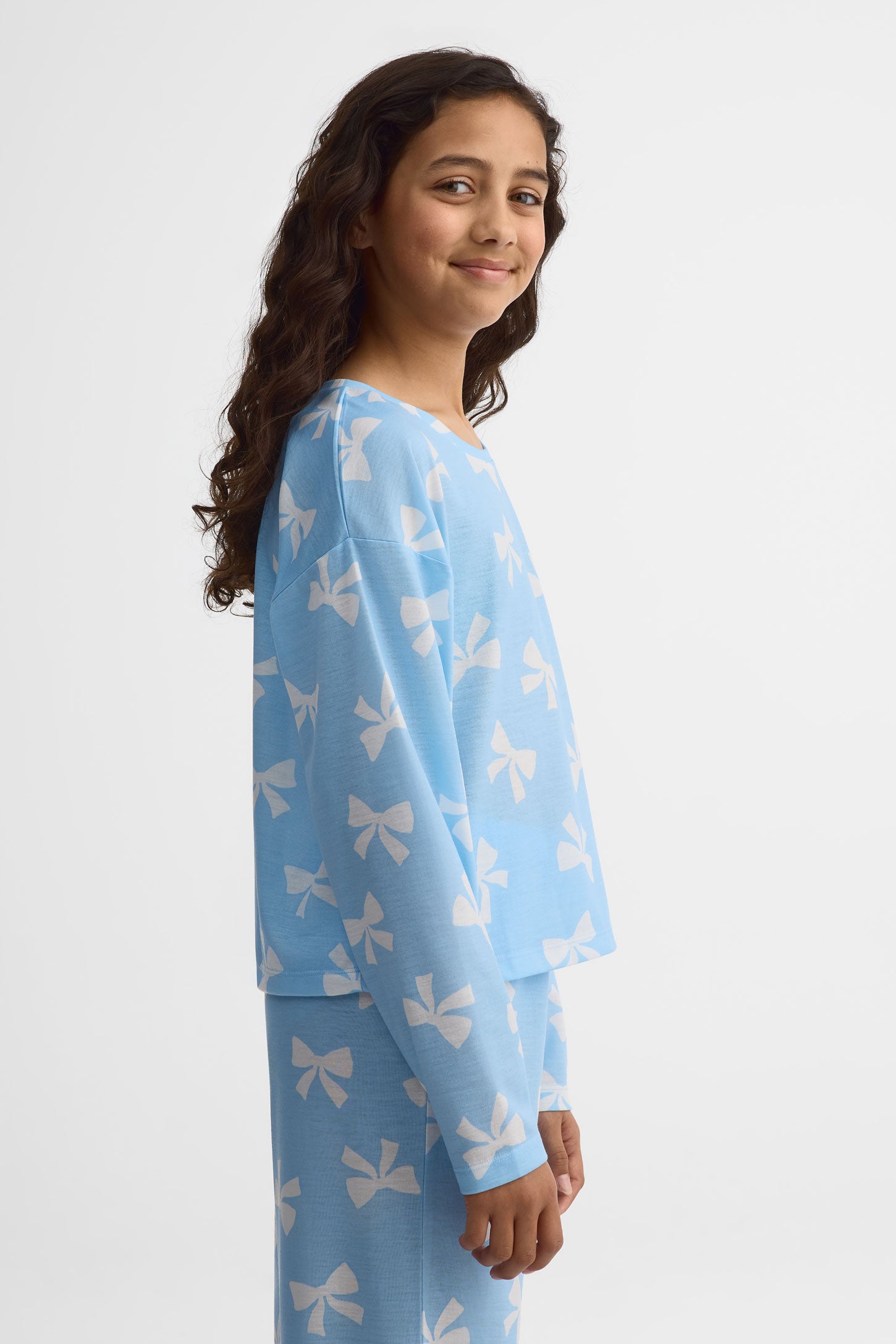 Ensemble pyjama 2 pièces 2/40$ – Ado fille && BLEU MULTI