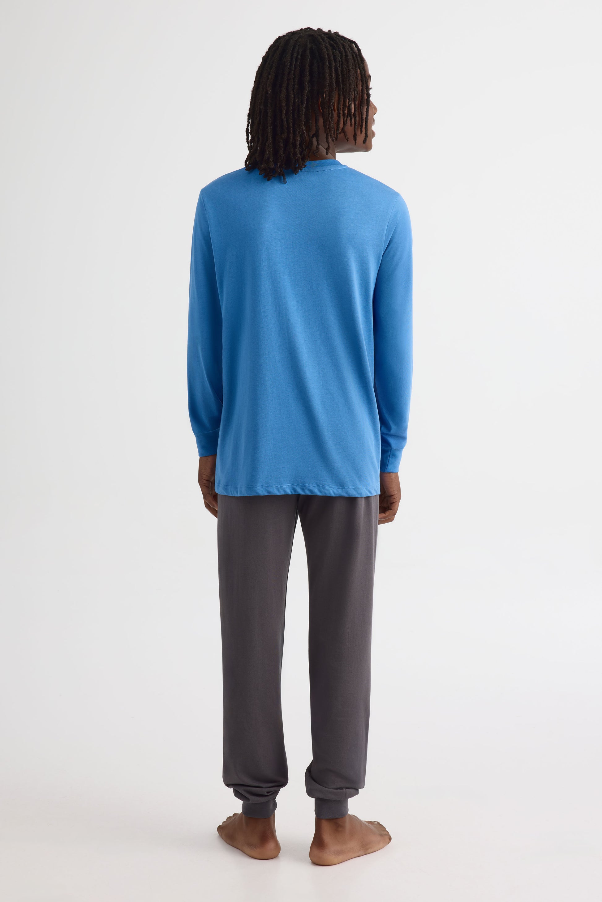 Pyjama 2 pièces graphique 2/40$ – Ado garçon && BLEU