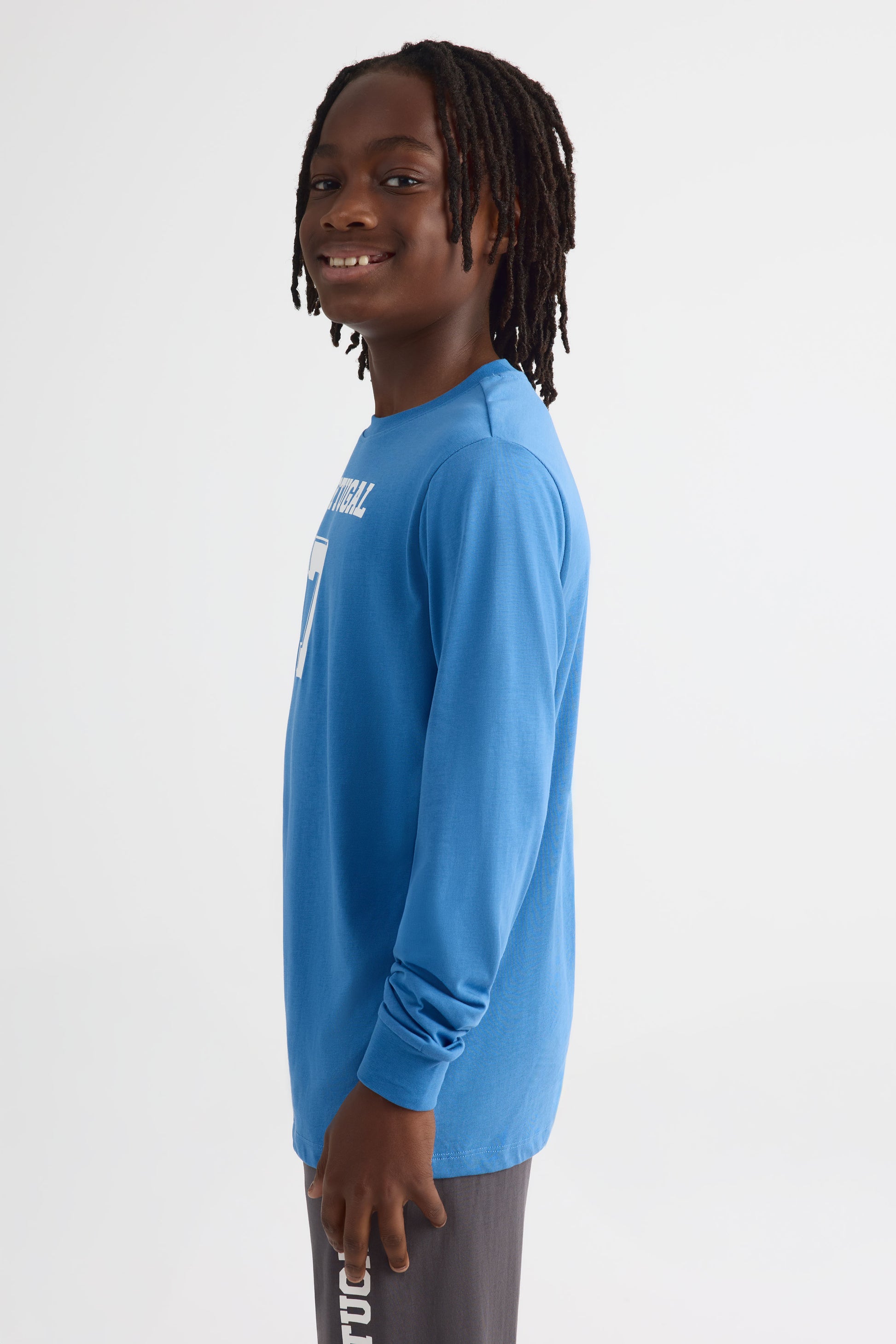 Pyjama 2 pièces graphique 2/40$ – Ado garçon && BLEU