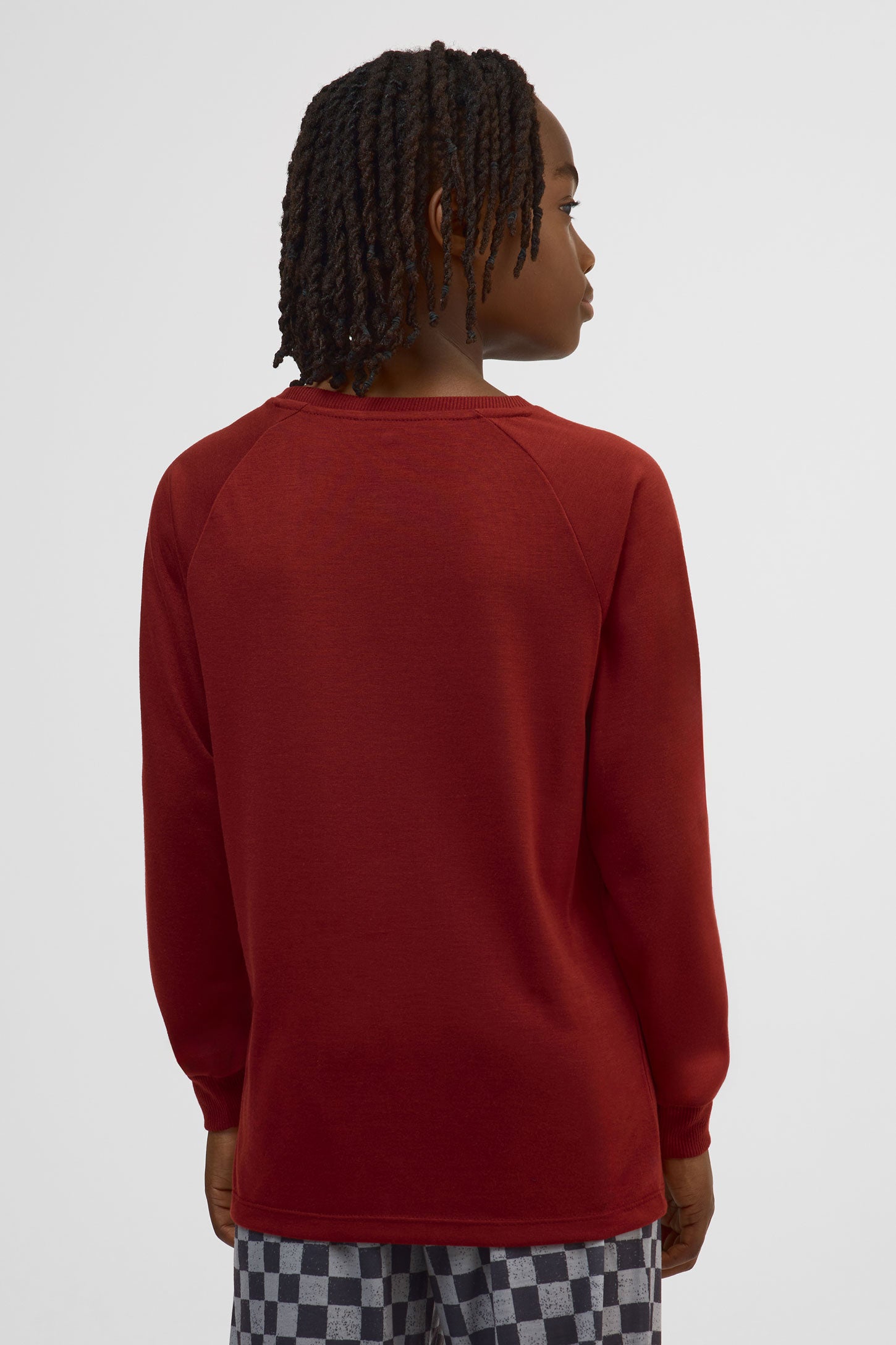 Haut Pyjama graphique – Ado garçon && BOURGOGNE