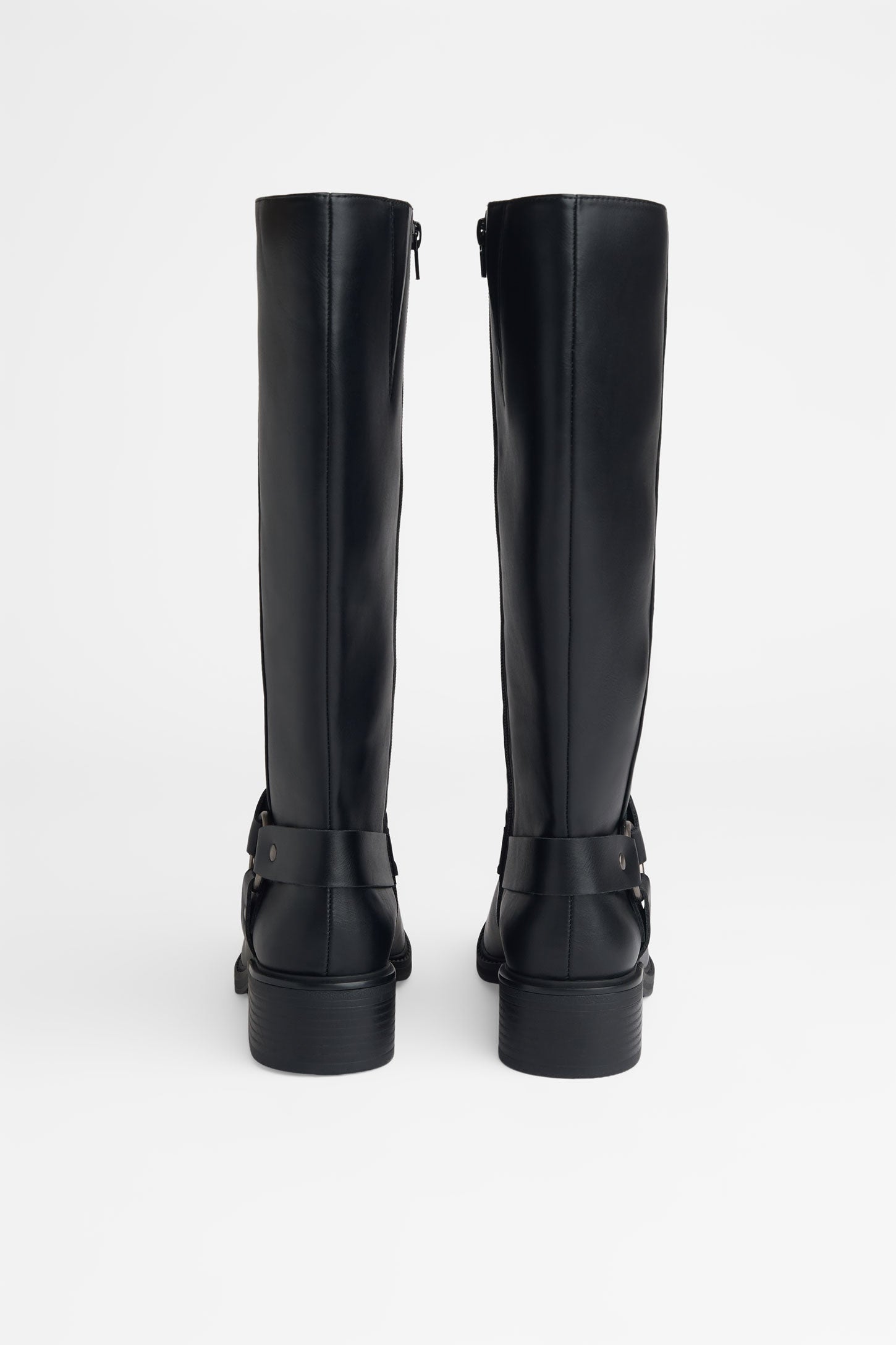 Bottes haute en nubuck - Femme && NOIR