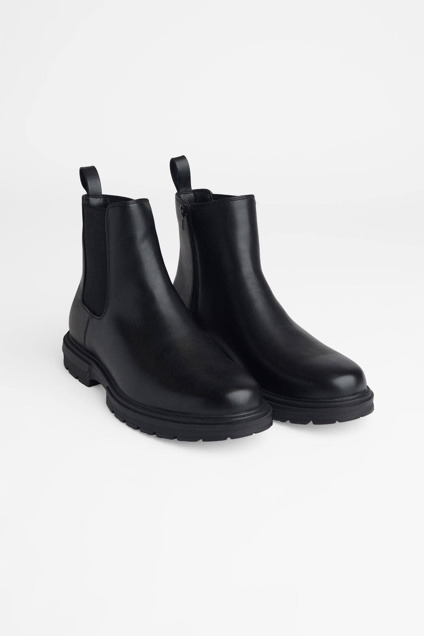 Bottes ''slip-on'' en Nappa - Homme && NOIR